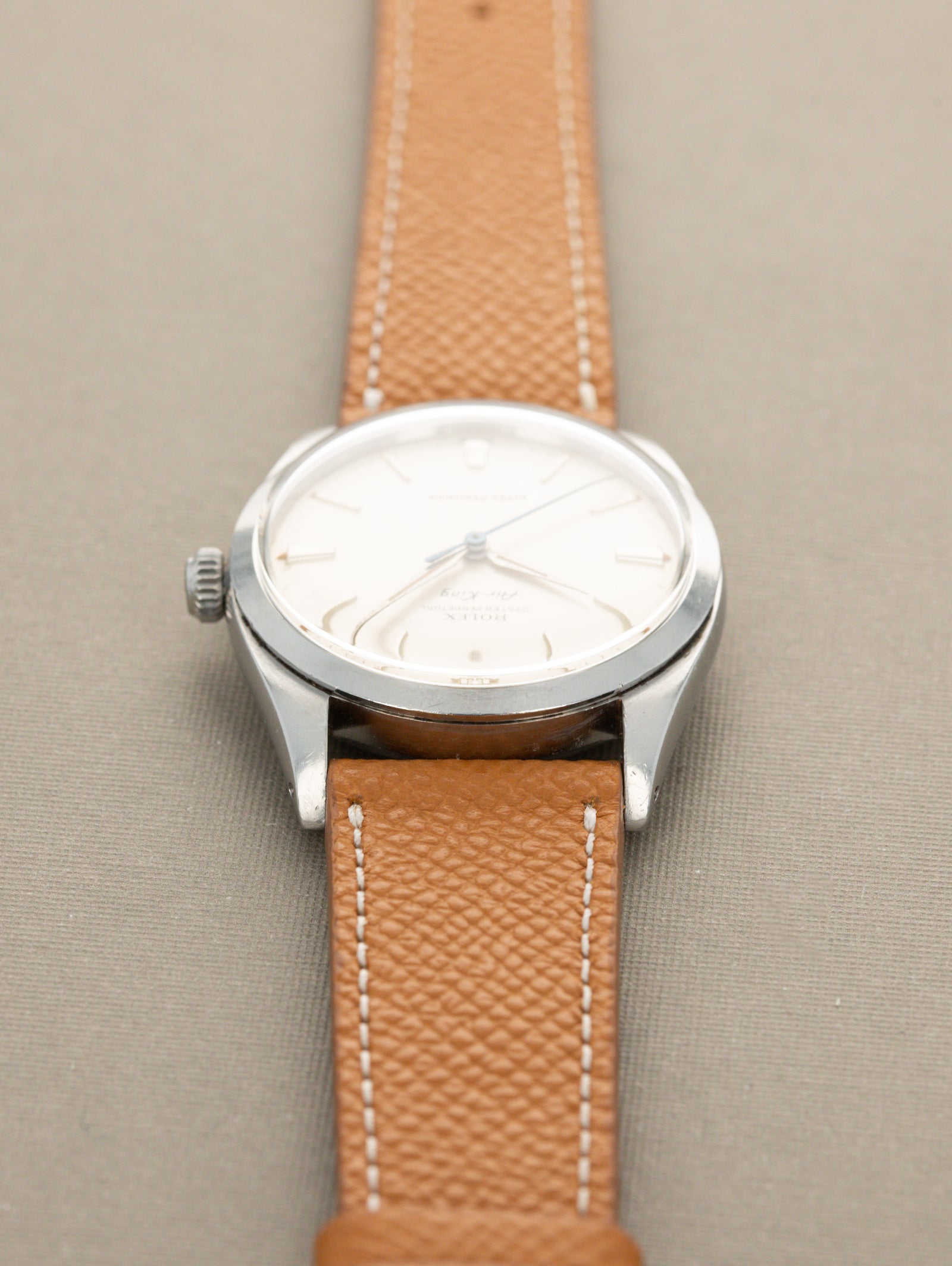 Rolex Air-King Ref. 5504 - 'Super Precision' Satin Silver Dial Unpolished