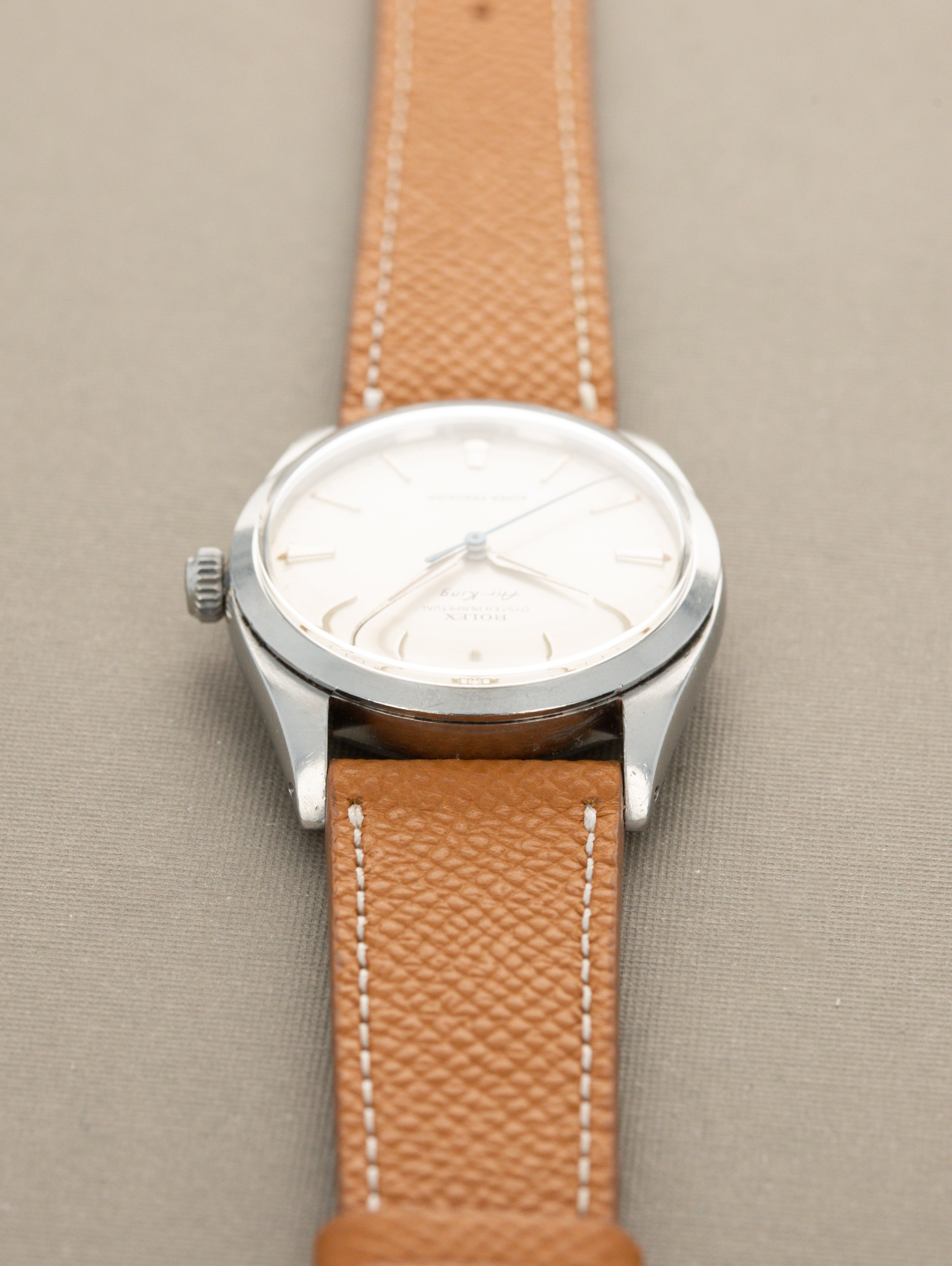 Rolex Air-King Ref. 5504 - 'Super Precision' Satin Silver Dial Unpolished