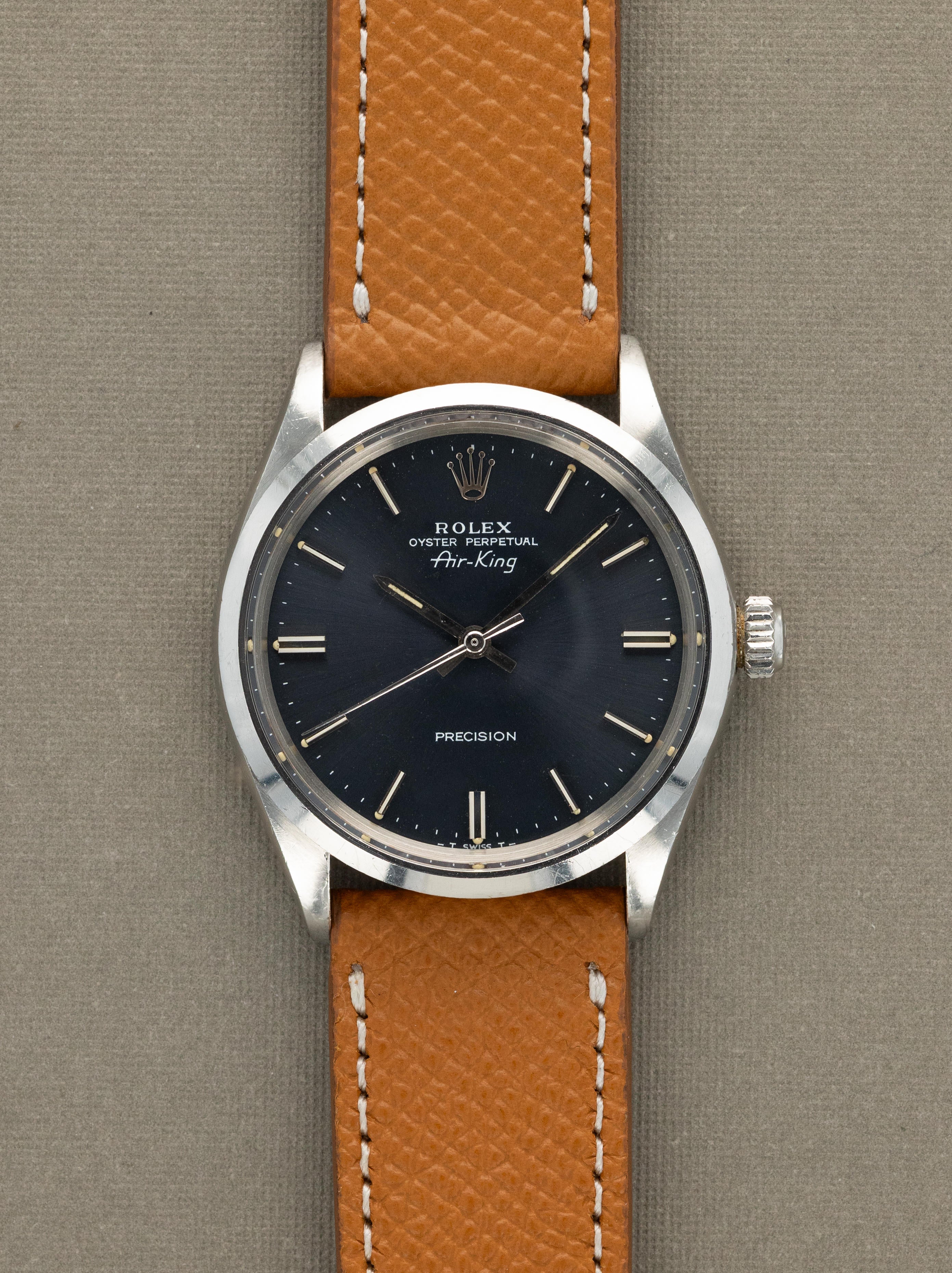 Rolex Air-King Ref. 5500 - Grey 'Mirror' Dial Unpolished