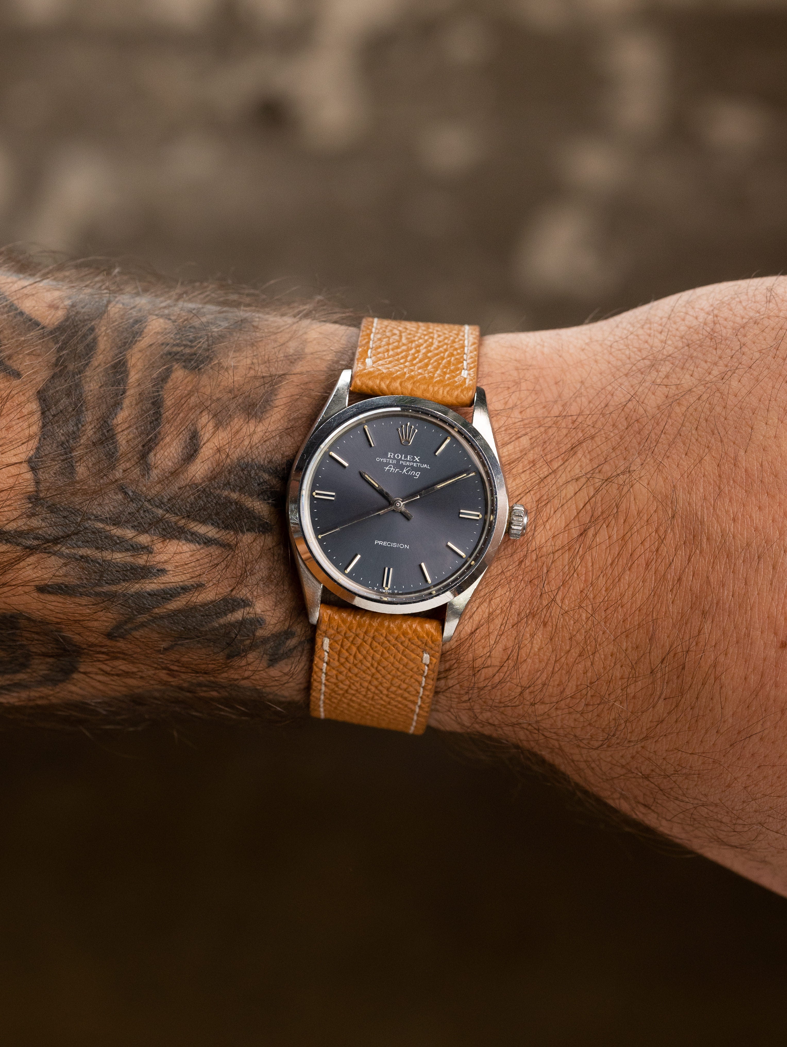 Rolex Air-King Ref. 5500 - Grey 'Mirror' Dial Unpolished