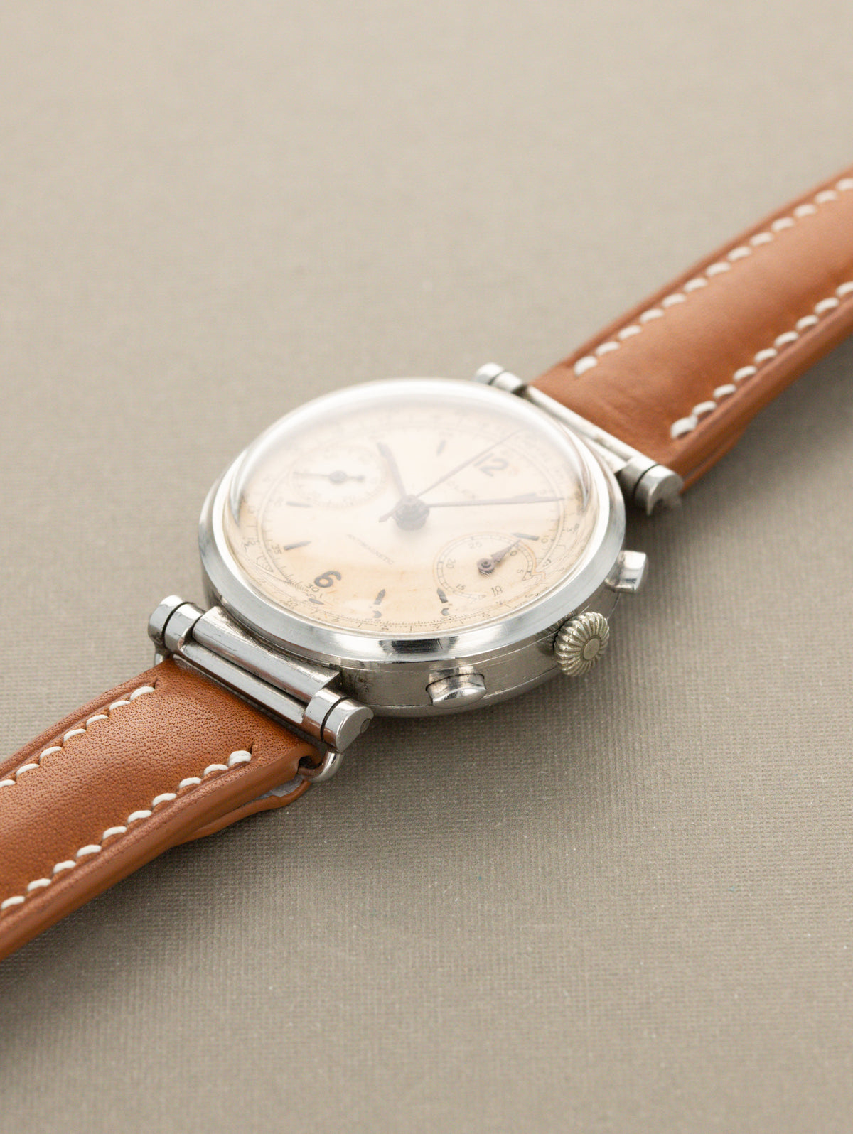 Rolex Antimagnetic Chronograph Ref. 3233 - Silver Patina Dial