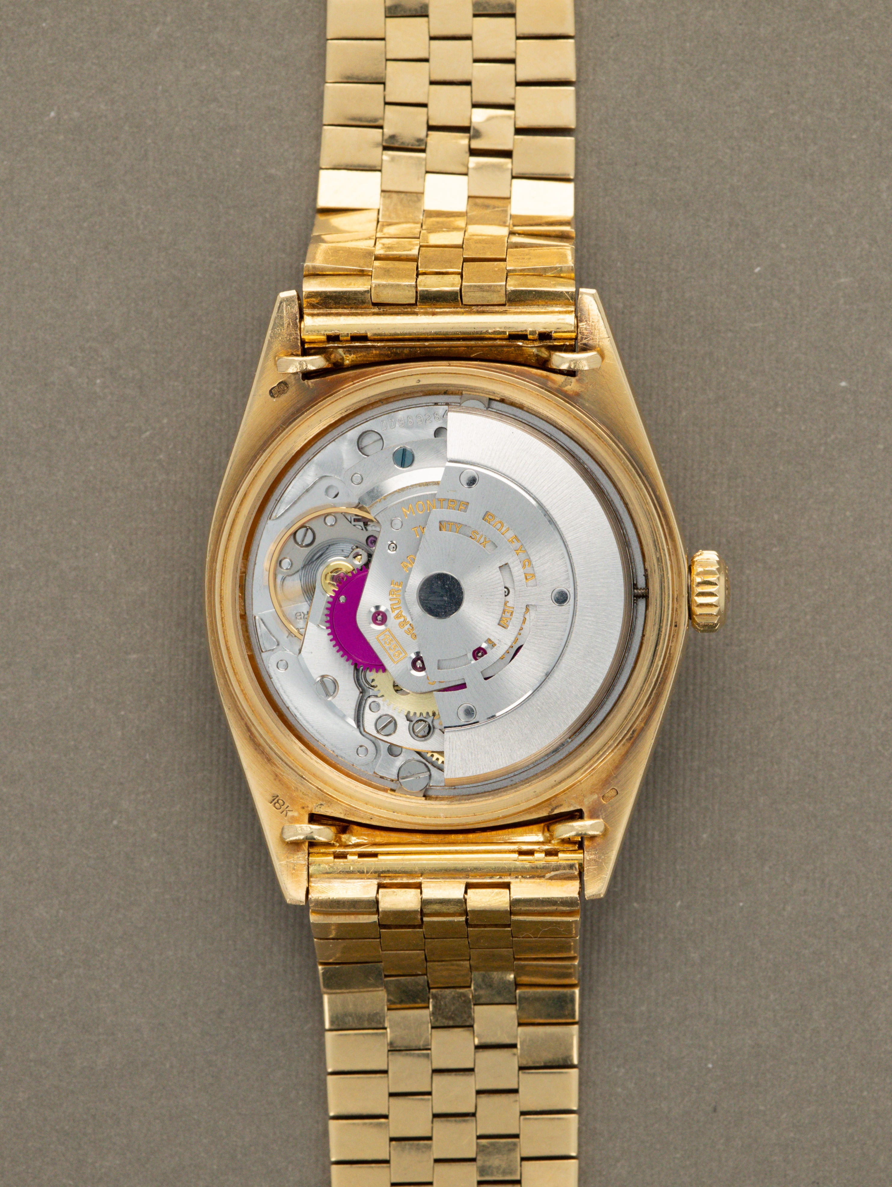 Rolex Day-Date Ref. 1807 - 'Bark' w/ Satin Blue 'Buckley' Dial