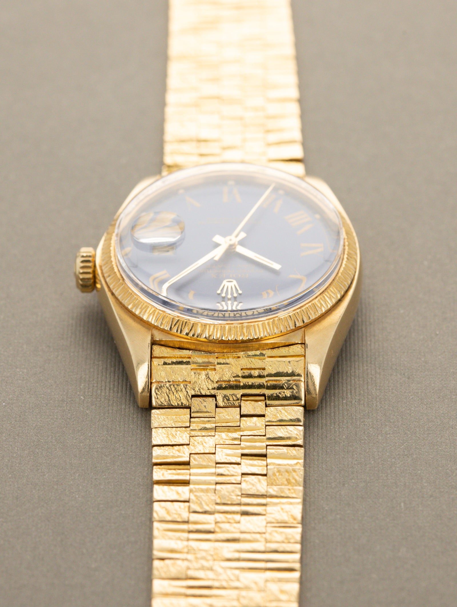 Rolex Day-Date Ref. 1807 'Bark' - Satin Blue 'Buckley' Dial