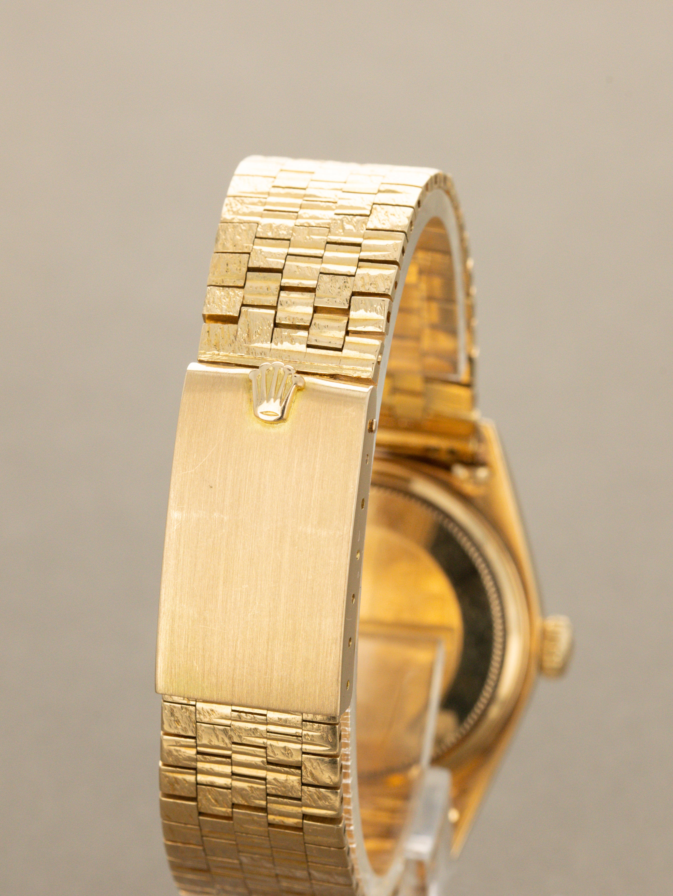 Rolex Day-Date Ref. 1807 - 'Bark' w/ Satin Blue 'Buckley' Dial