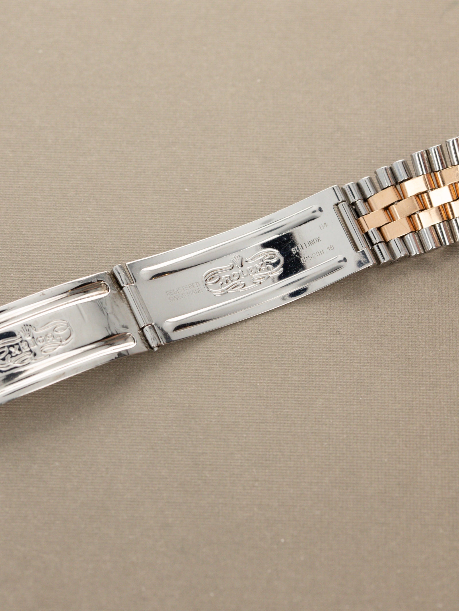 Rolex Datejust Ref. 1601 Two-Tone Rose Gold  - Matte Black Dial