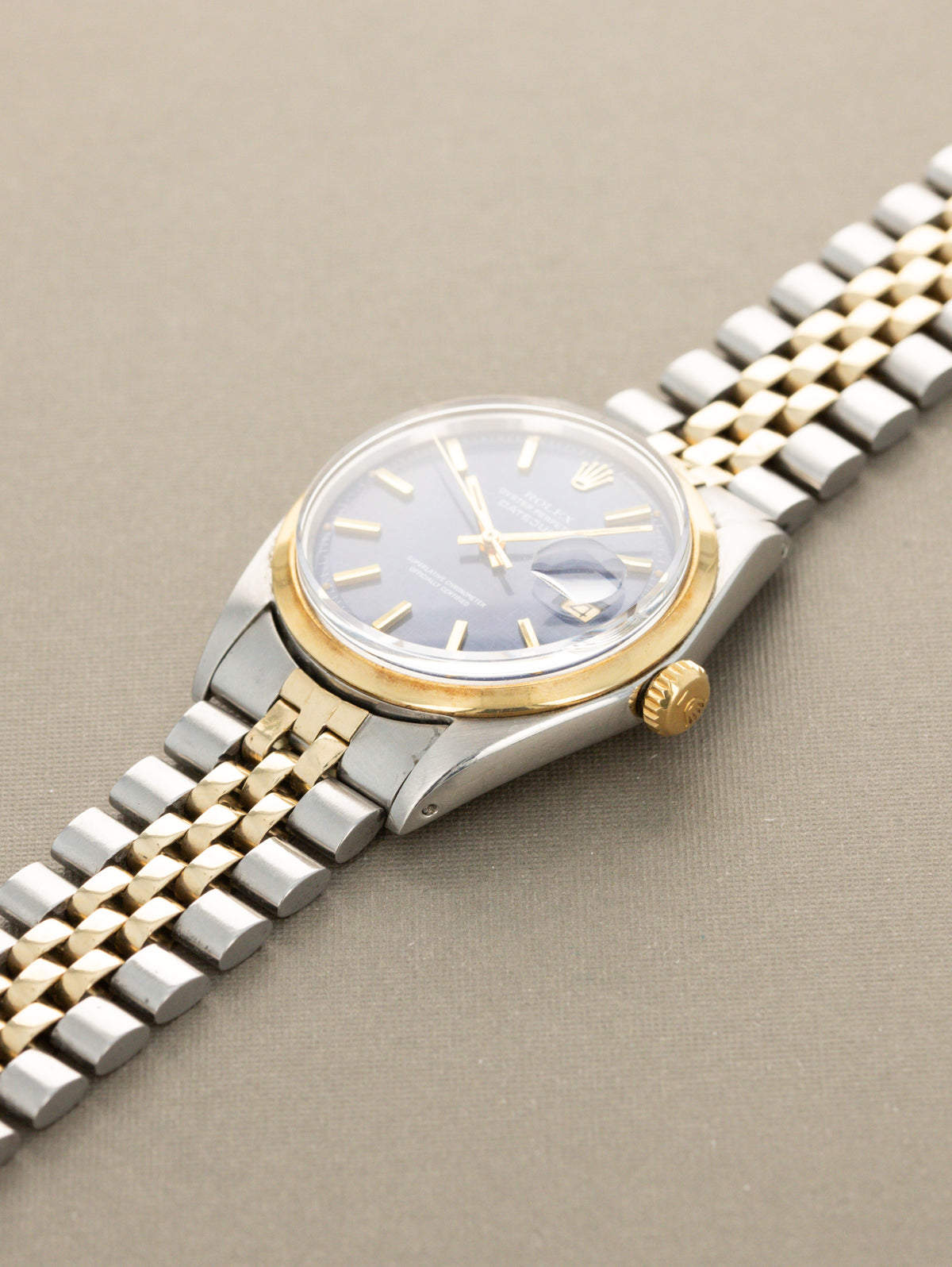 Rolex Datejust Ref. 1600/3 - Blue 'Denim' Dial