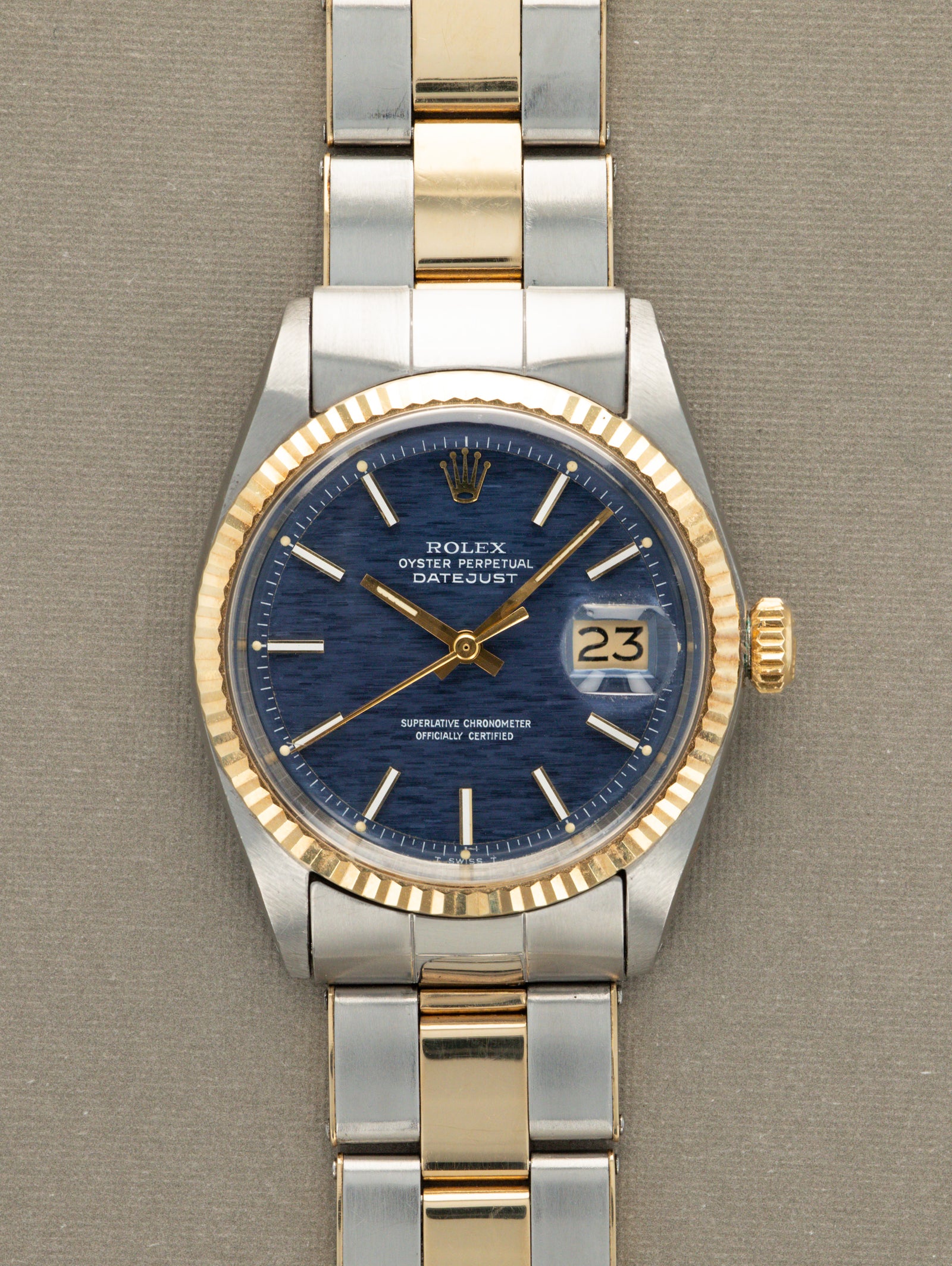 Rolex Datejust Ref. 1601/3 'Two-Tone' - Blue 'Mosaic' Dial