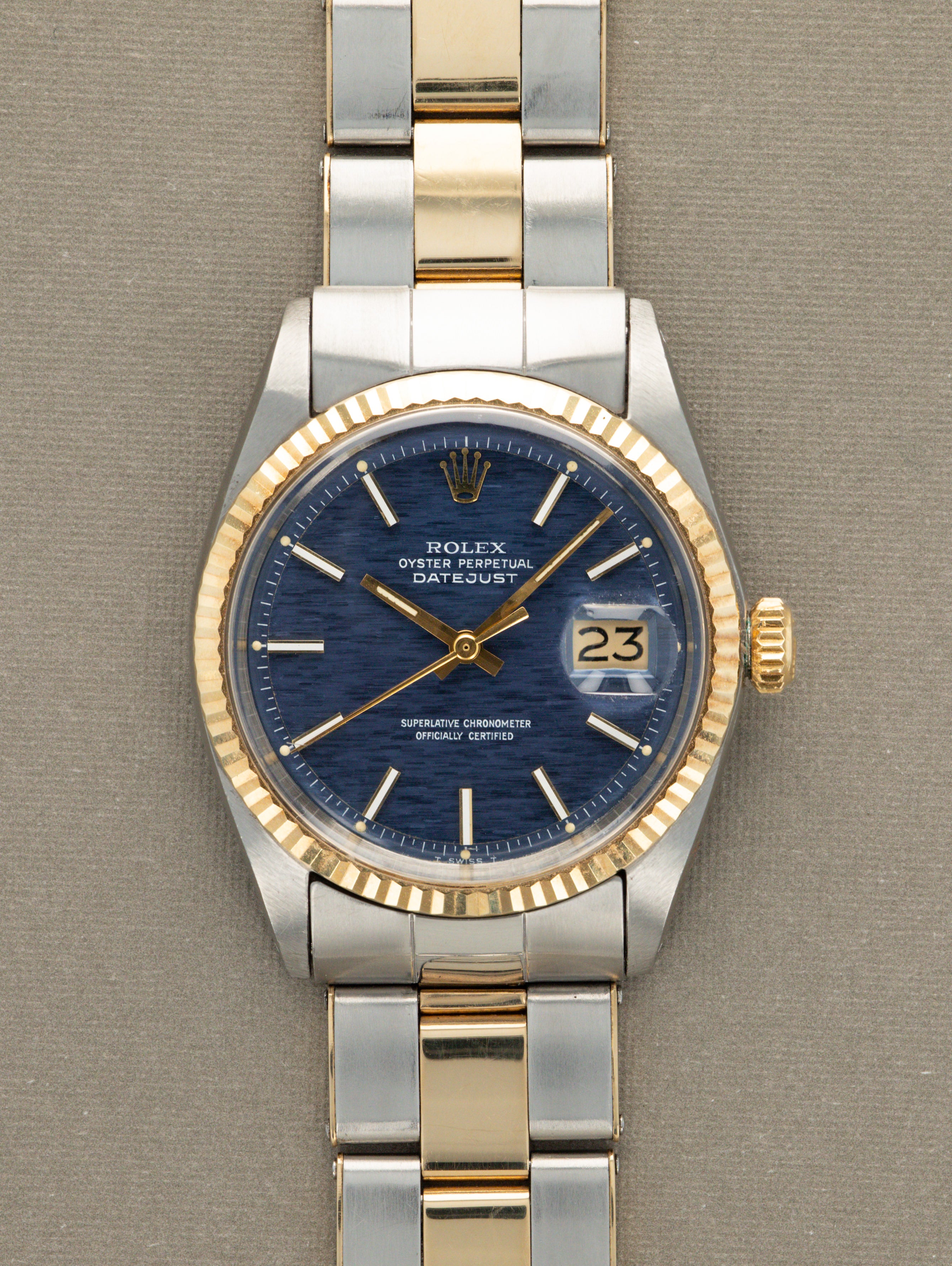 Rolex Datejust Ref. 1601/3 'Two-Tone' - Blue 'Mosaic' Dial