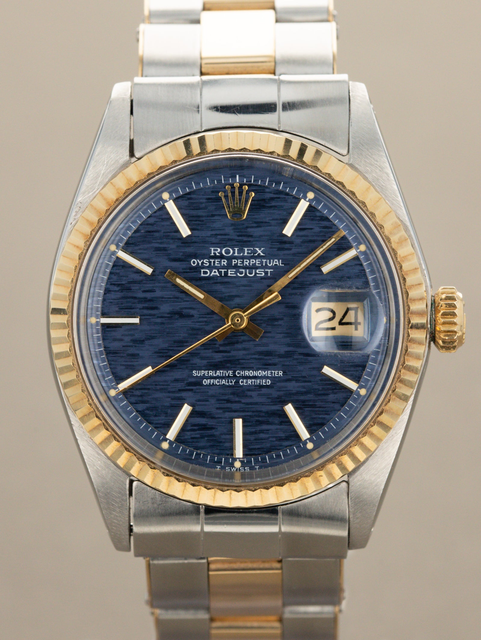 Rolex Datejust Ref. 1601/3 'Two-Tone' - Blue 'Mosaic' Dial
