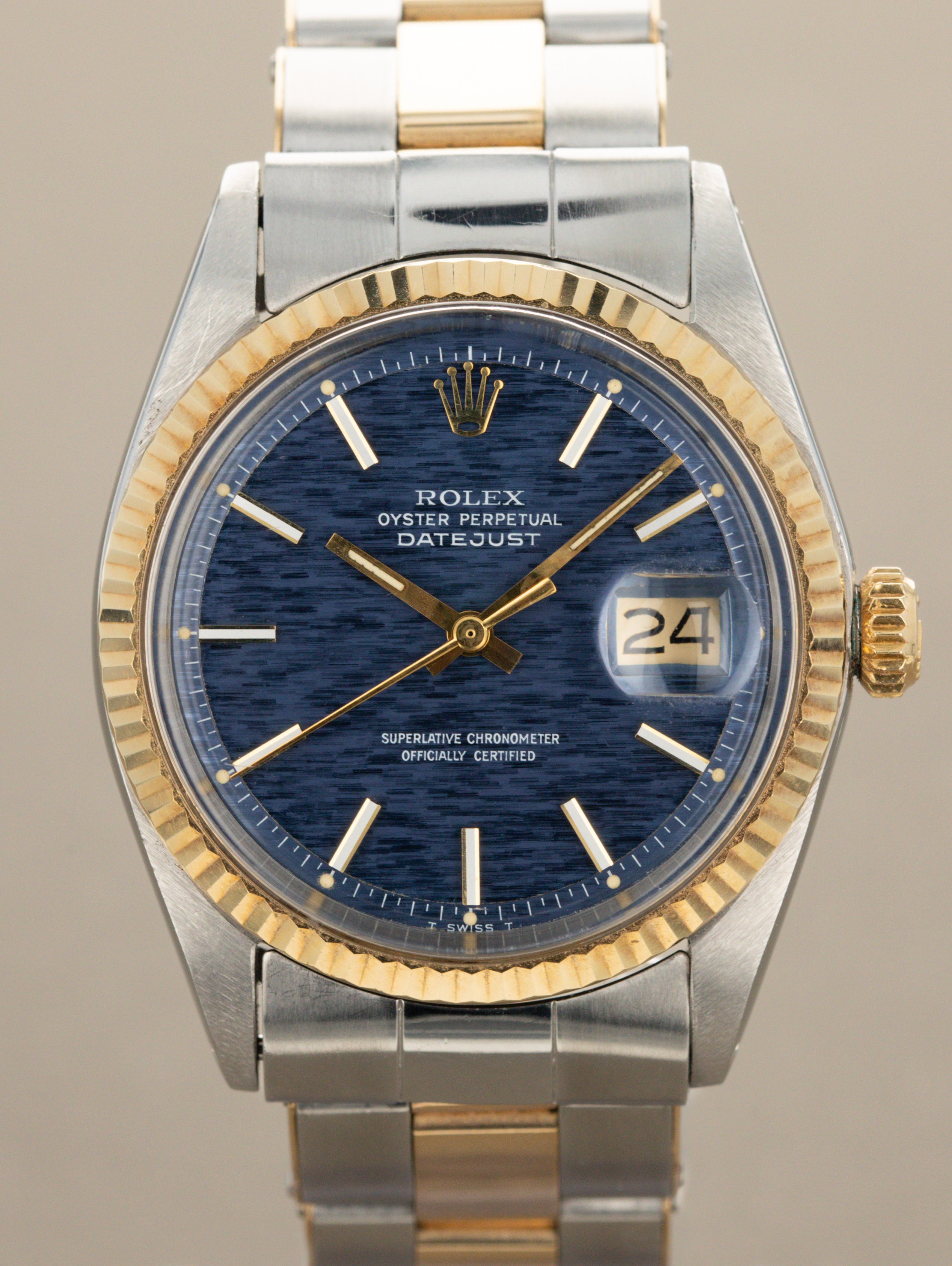 Rolex Datejust Ref. 1601/3 'Two-Tone' - Blue 'Mosaic' Dial