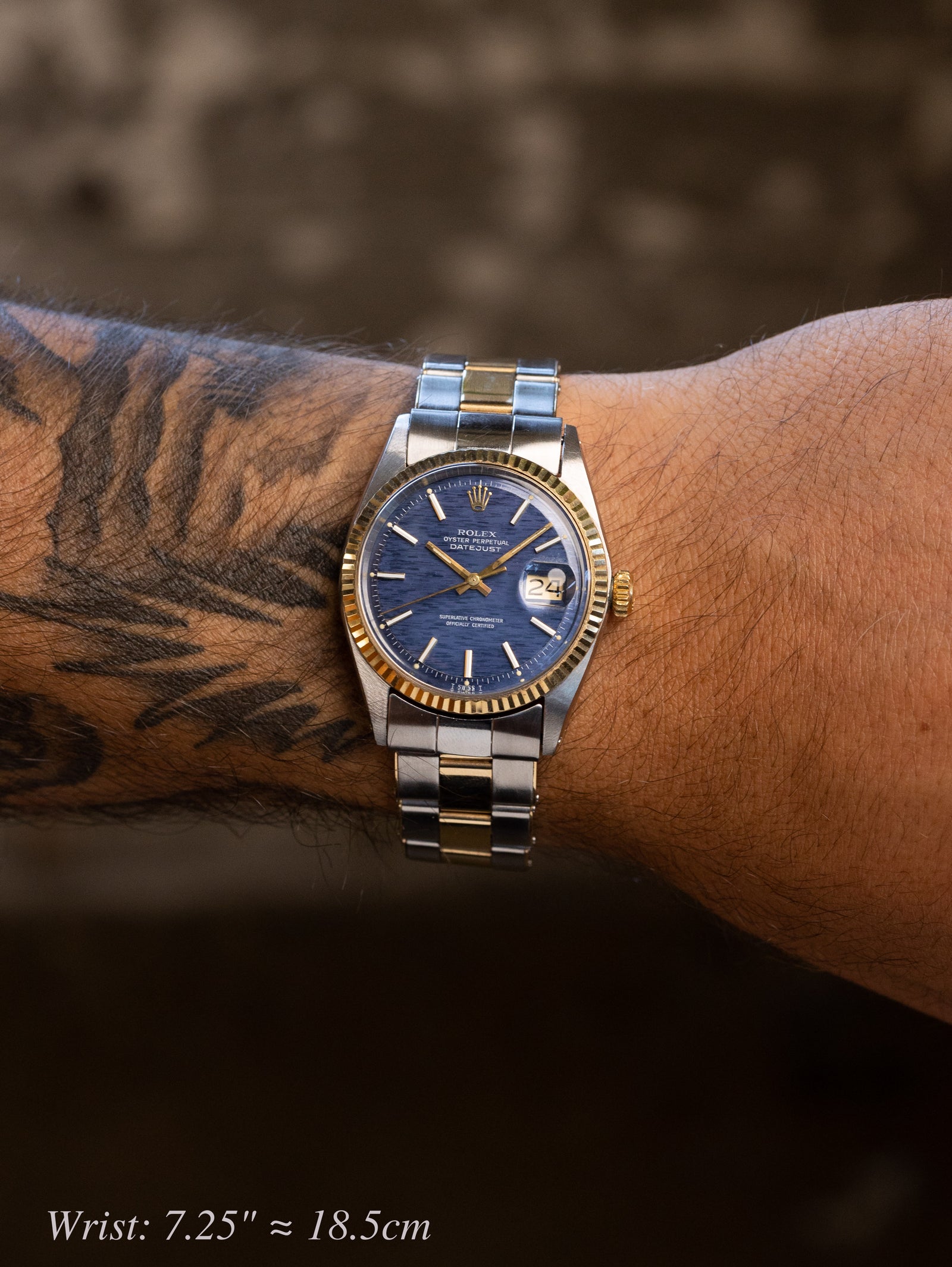 Rolex Datejust Ref. 1601/3 'Two-Tone' - Blue 'Mosaic' Dial