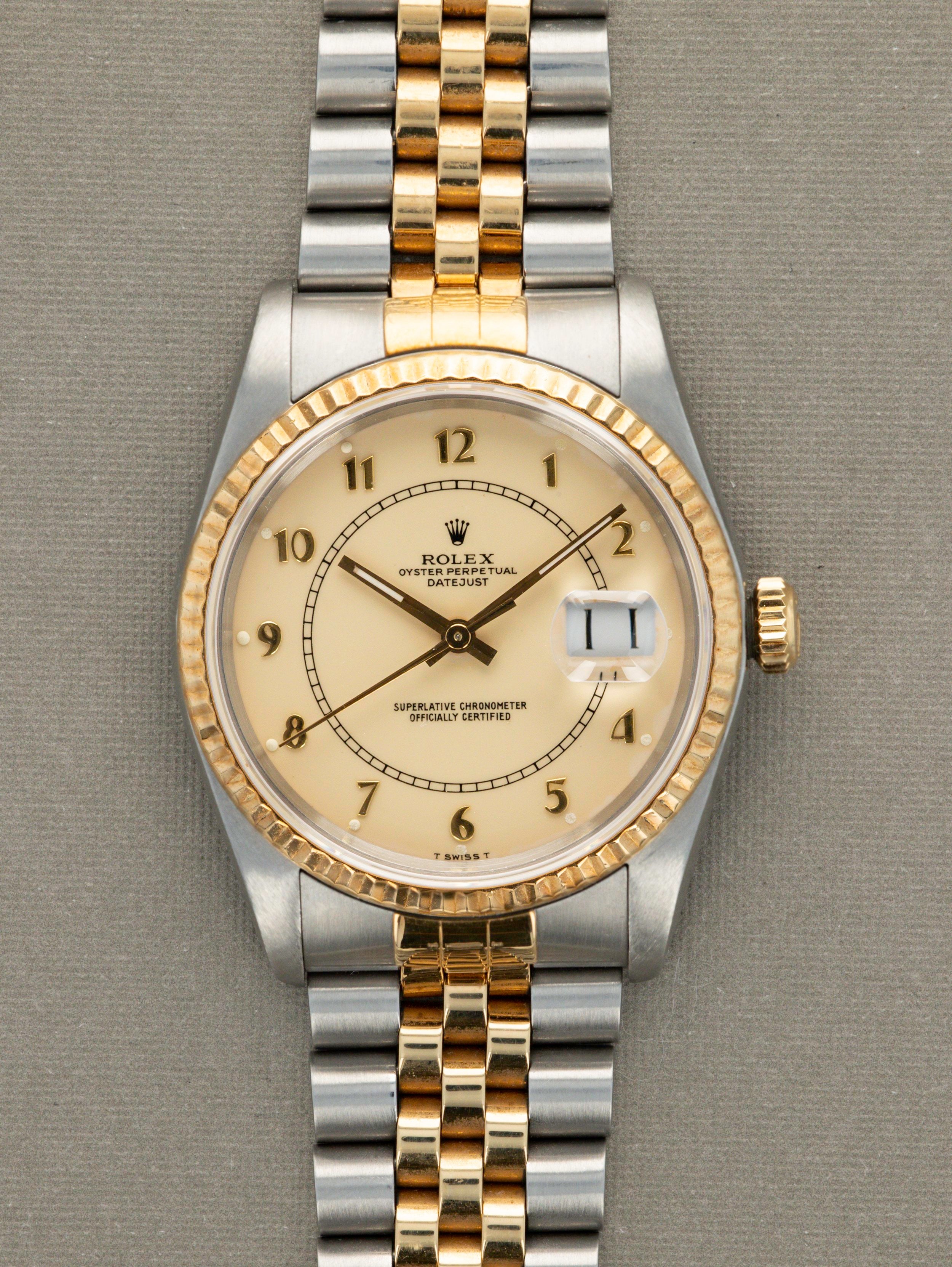 Rolex Datejust Ref. 16233 'Boiler Guage' Dial - Full set