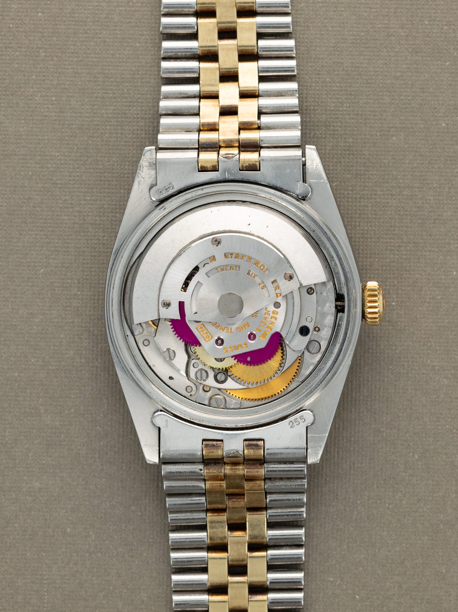 Rolex Datejust Ref. 1601/3 - Sunburst Champagne 'Wide Boy' Dial Unpolished