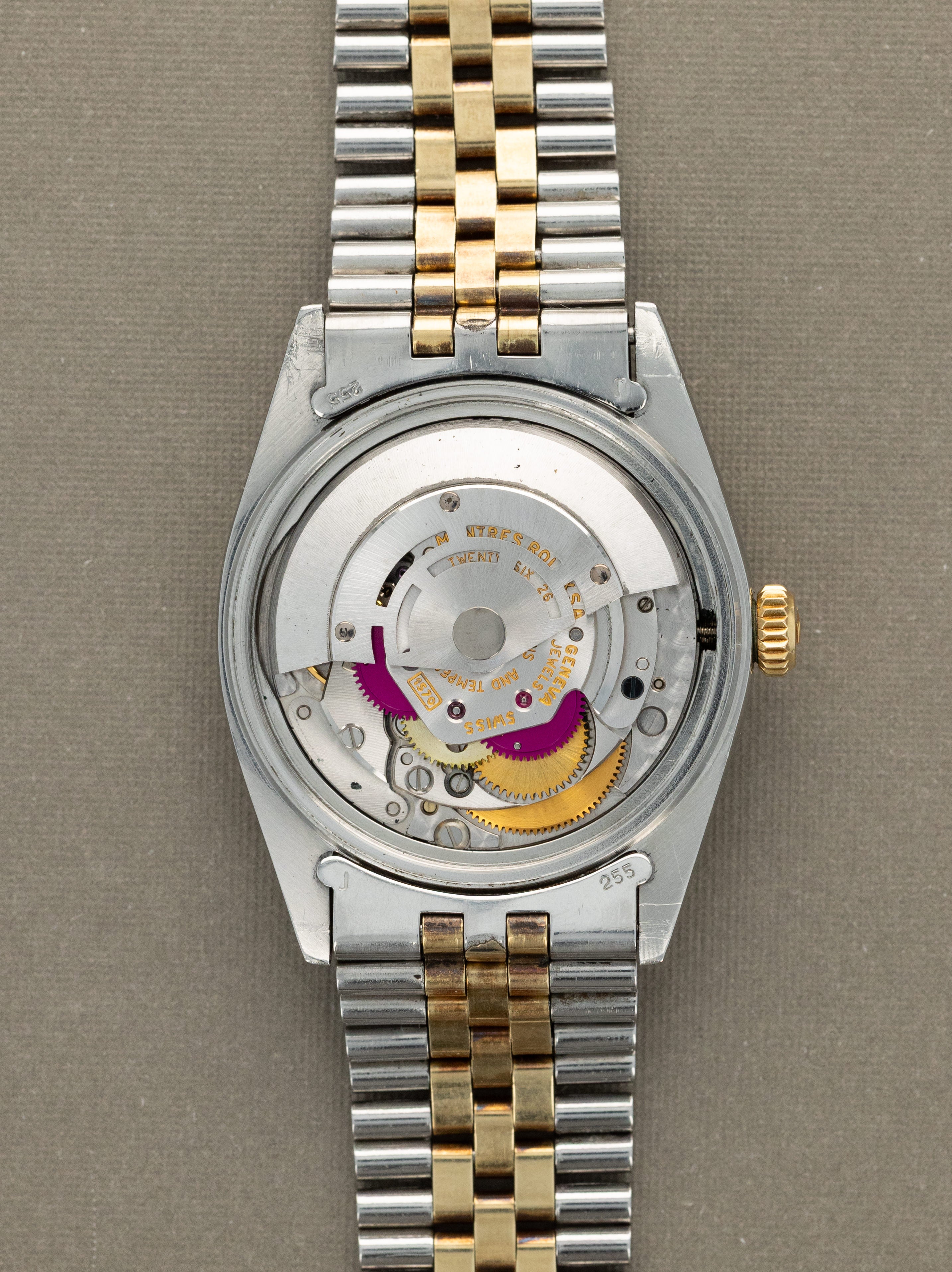 Rolex Datejust Ref. 1601/3 - Sunburst Champagne 'Wide Boy' Dial Unpolished