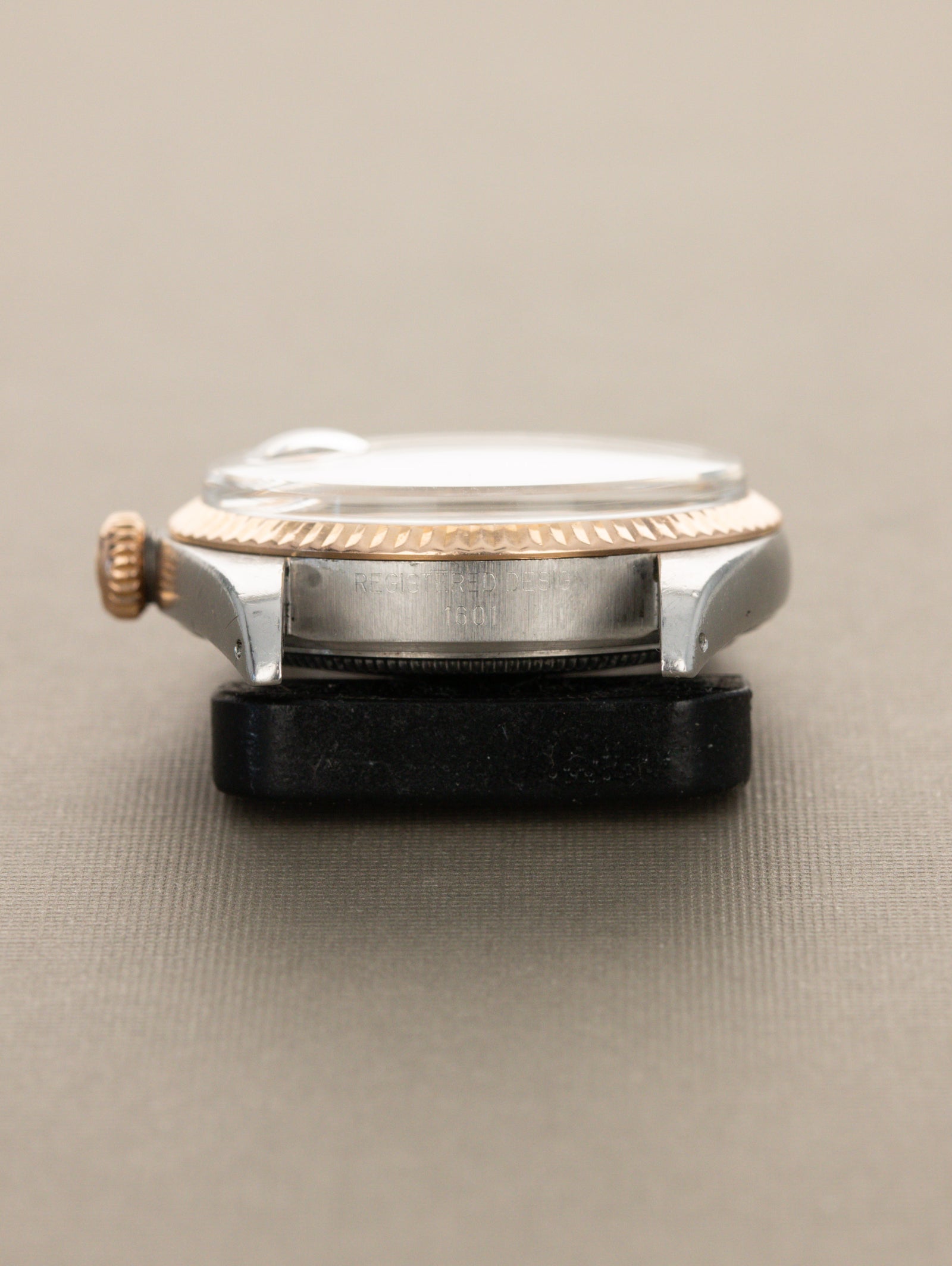 Rolex Datejust Ref. 1601 Two-Tone Rose Gold  - Sunburst Silver Dial w/ Papers