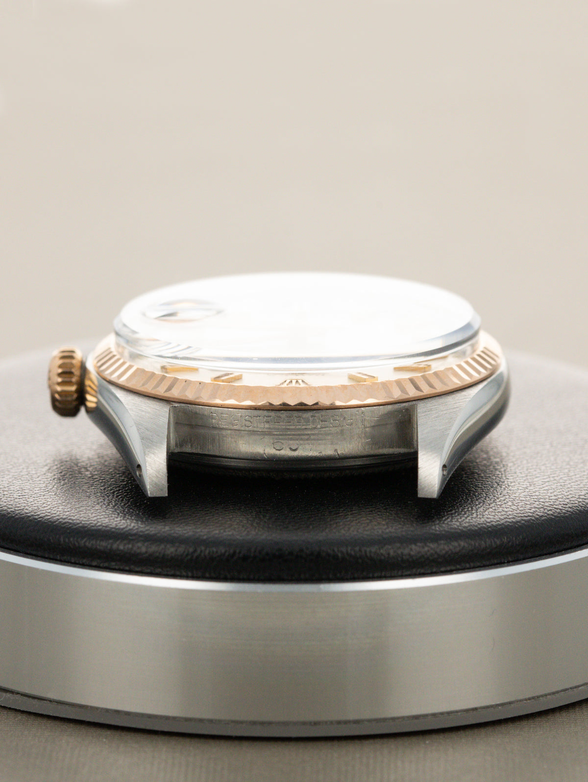 Rolex Datejust Ref. 1601 Two-Tone Rose Gold  - Sunburst Silver Dial