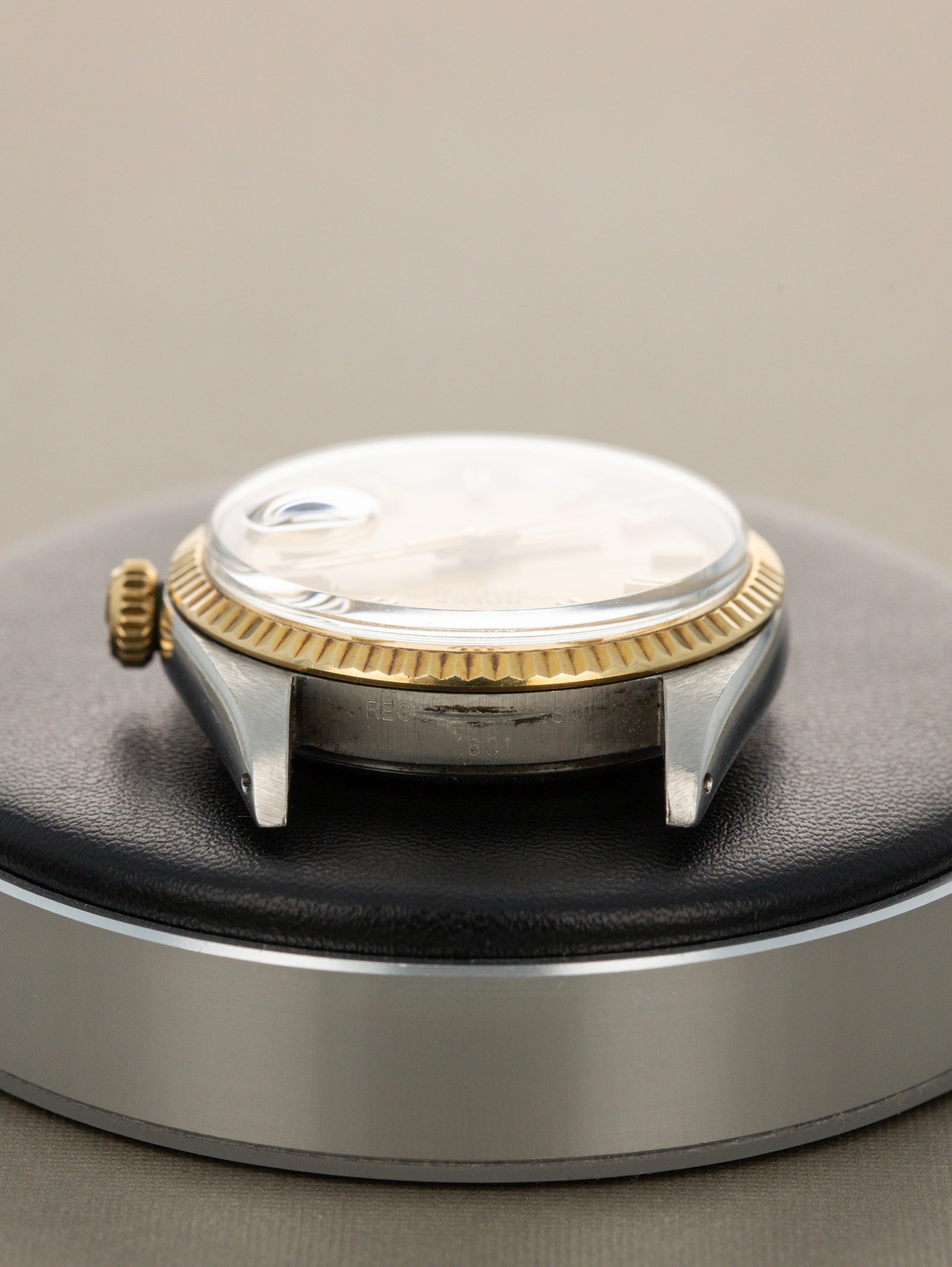 Rolex Datejust Ref. 1601/3 - Sunburst Champagne 'Wide Boy' Dial Unpolished