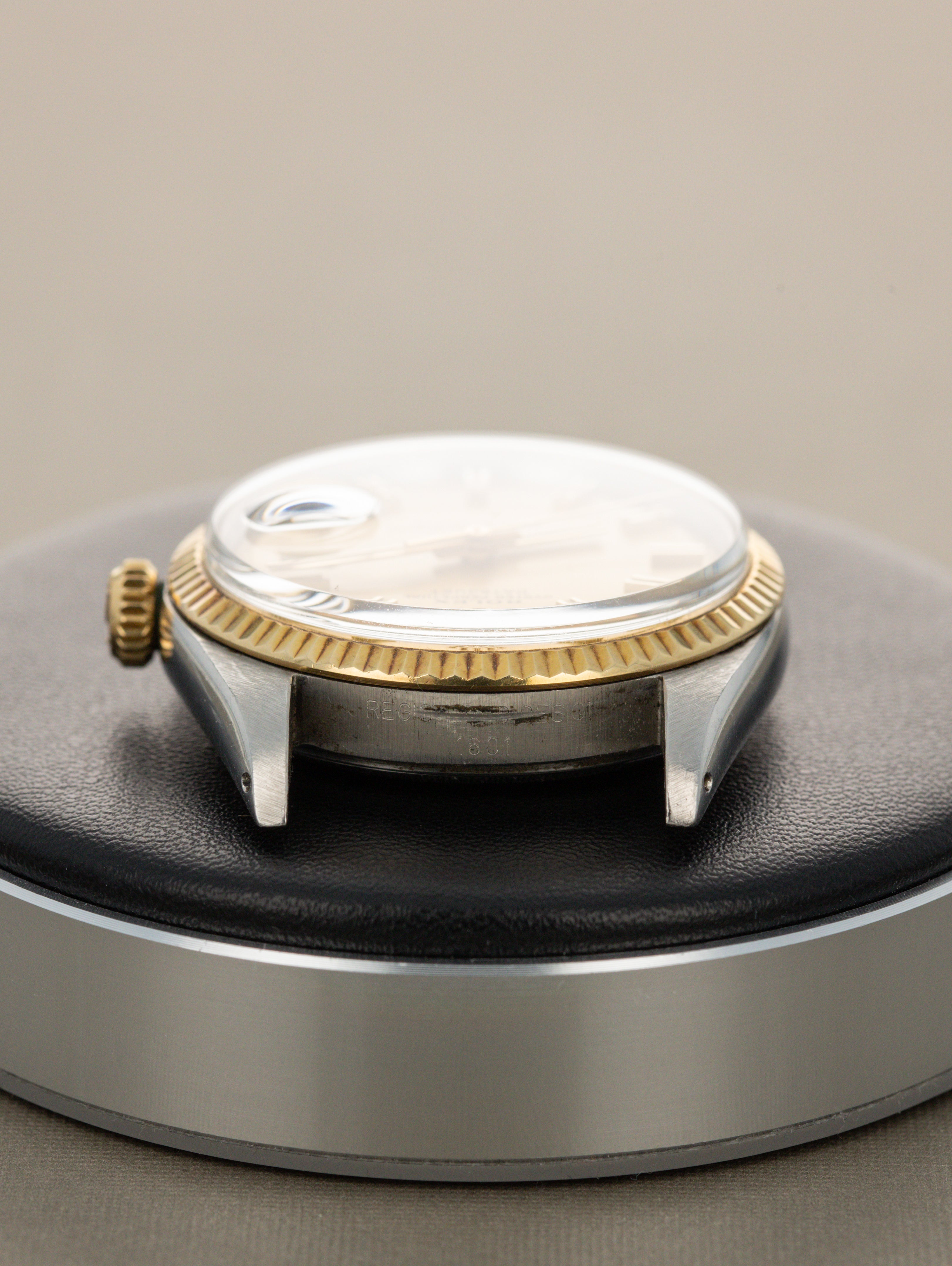 Rolex Datejust Ref. 1601/3 - Sunburst Champagne 'Wide Boy' Dial Unpolished