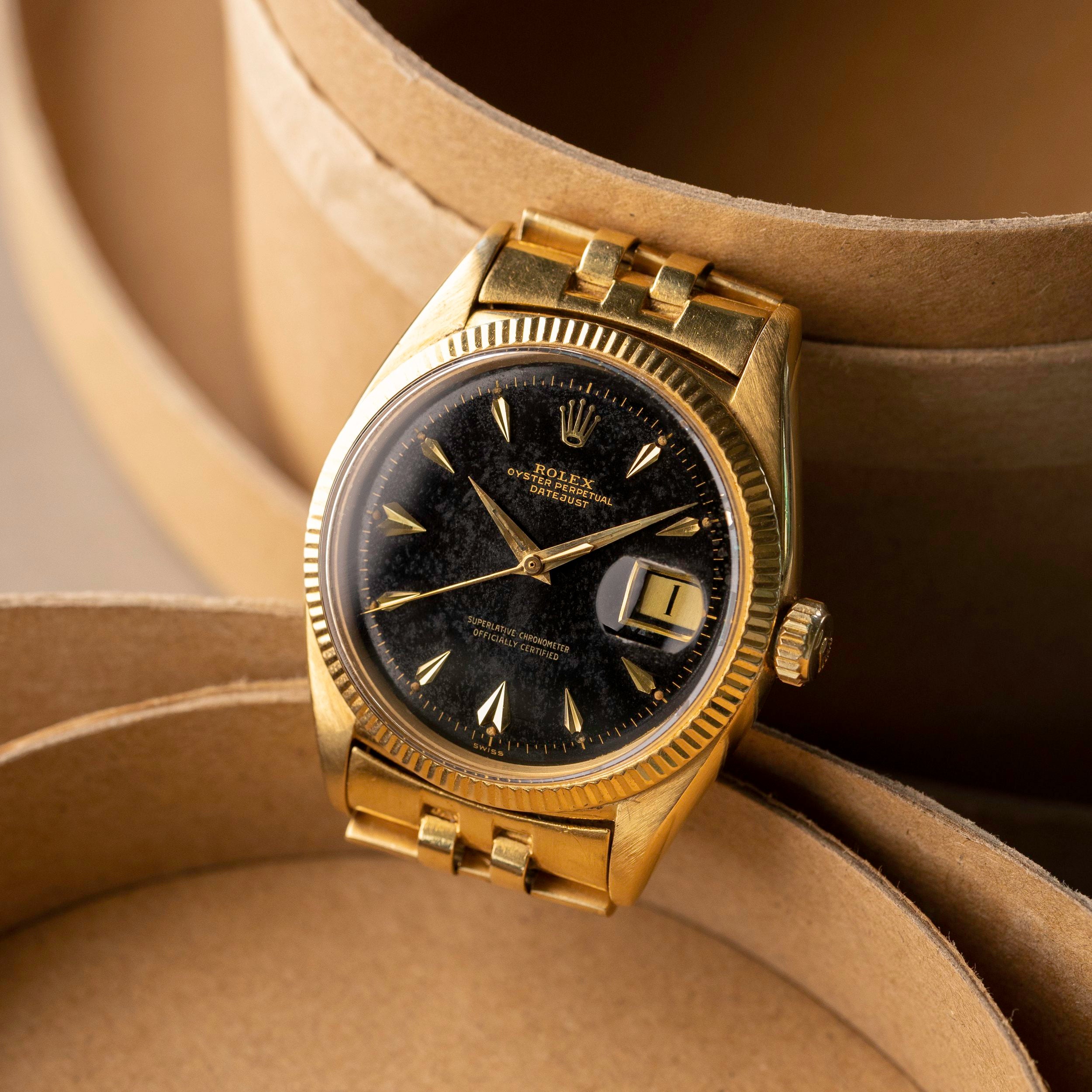 Rolex Datejust Ref. 6605 Gilt 18k