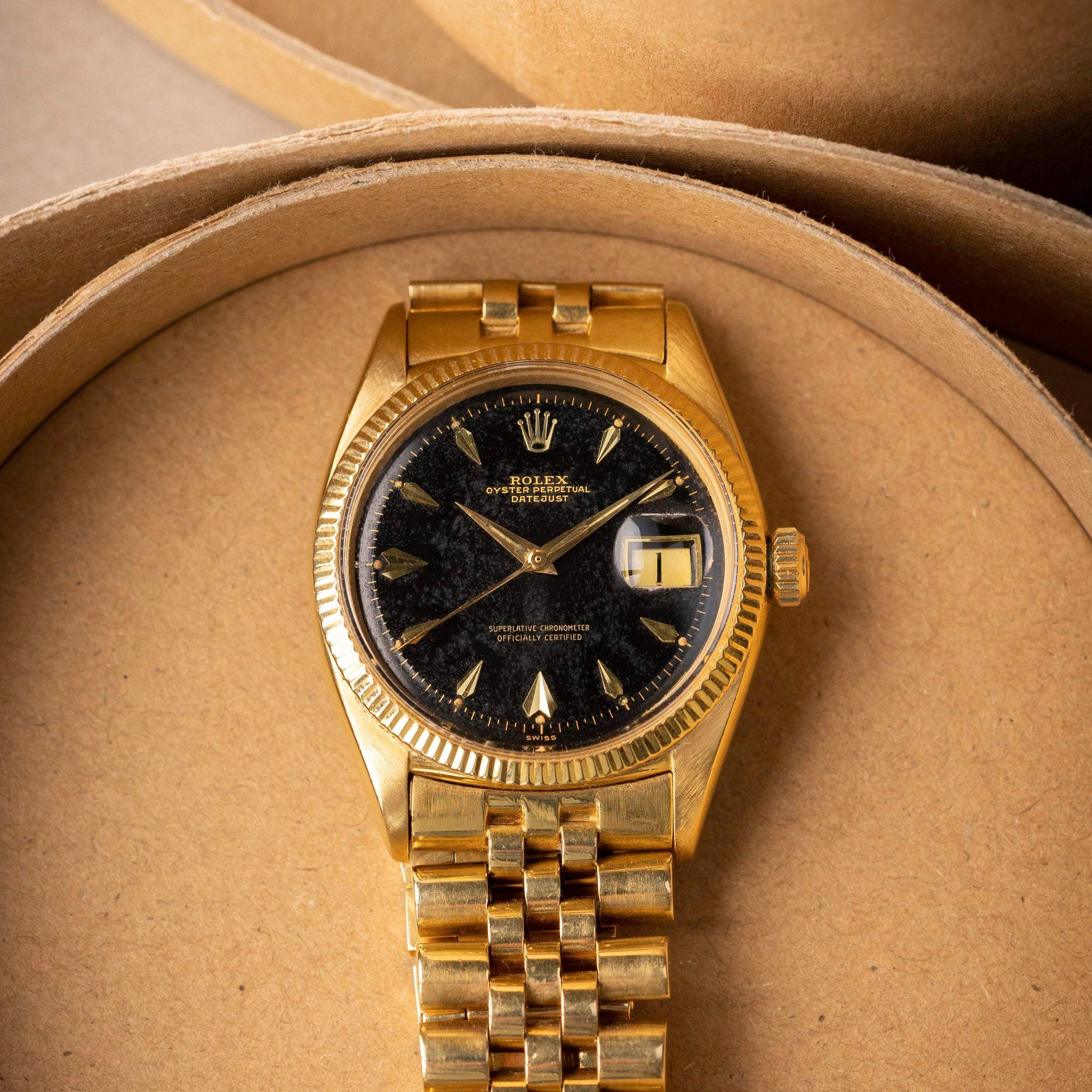 Rolex Datejust Ref. 6605 Gilt 18k