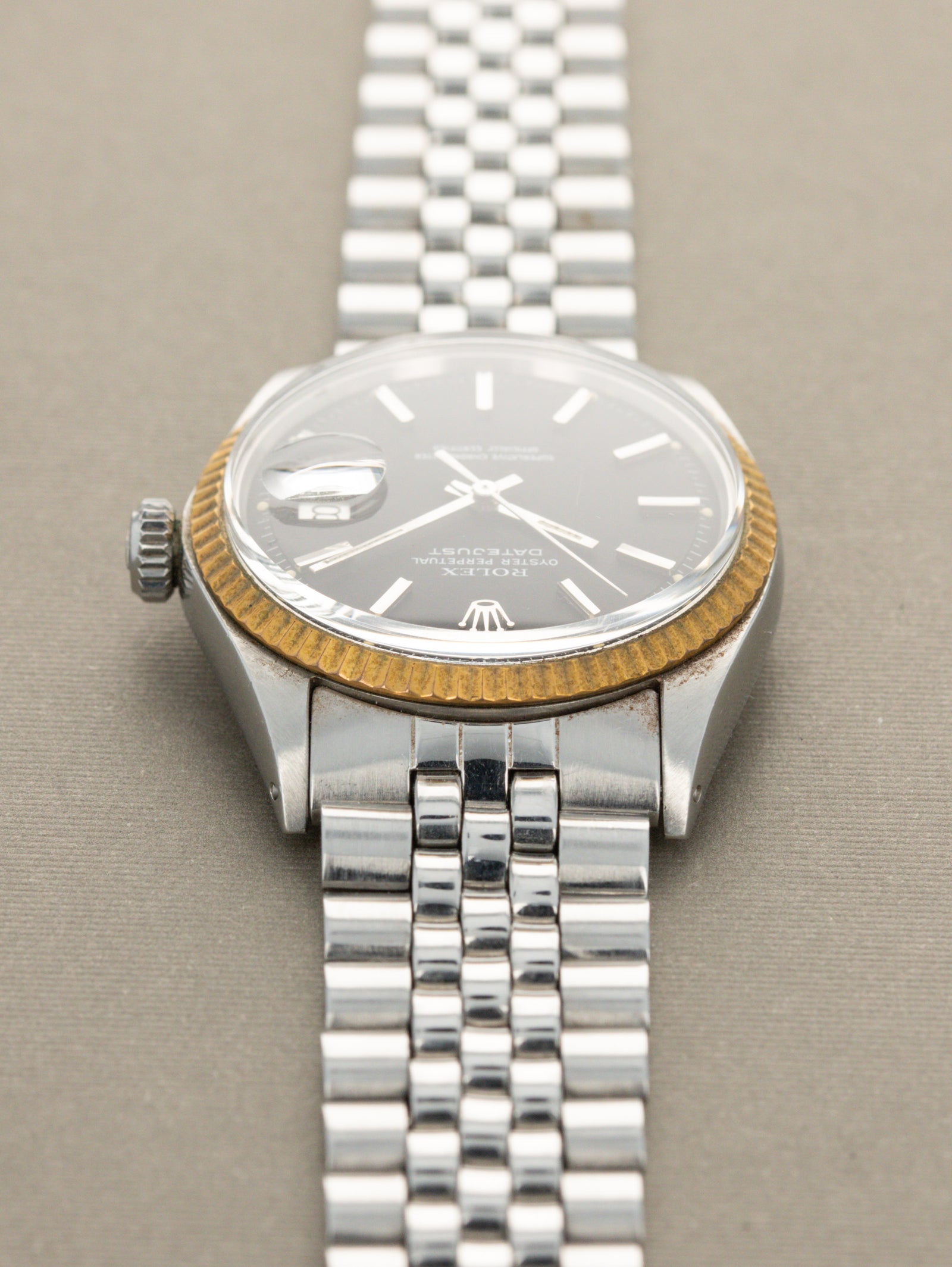 Rolex Datejust Ref. 1601 - Matte Black Dial