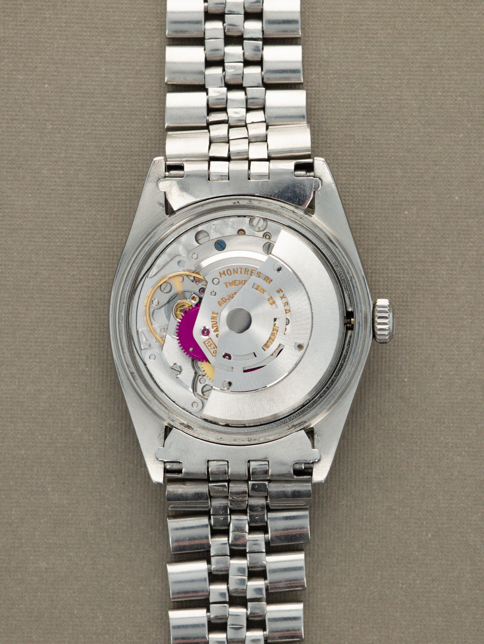 Rolex Datejust Ref. 1601 - Matte Black Dial