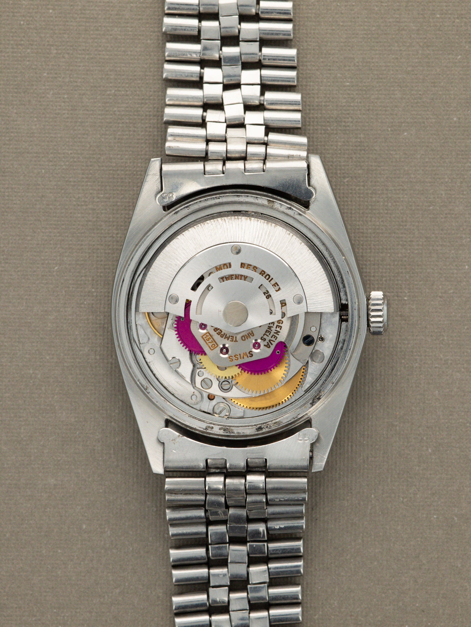 Rolex Datejust Ref. 1600 - Matte Black Dial