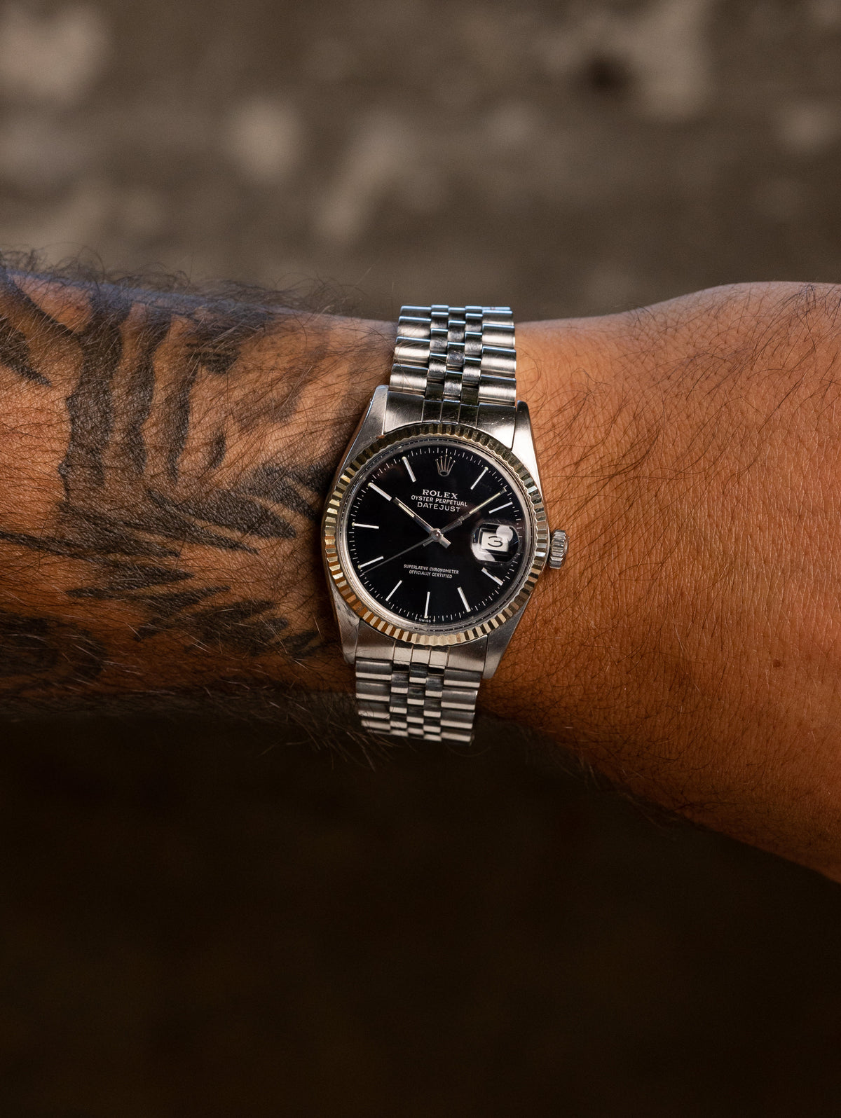 Rolex Datejust Ref. 16014 - Black Dial