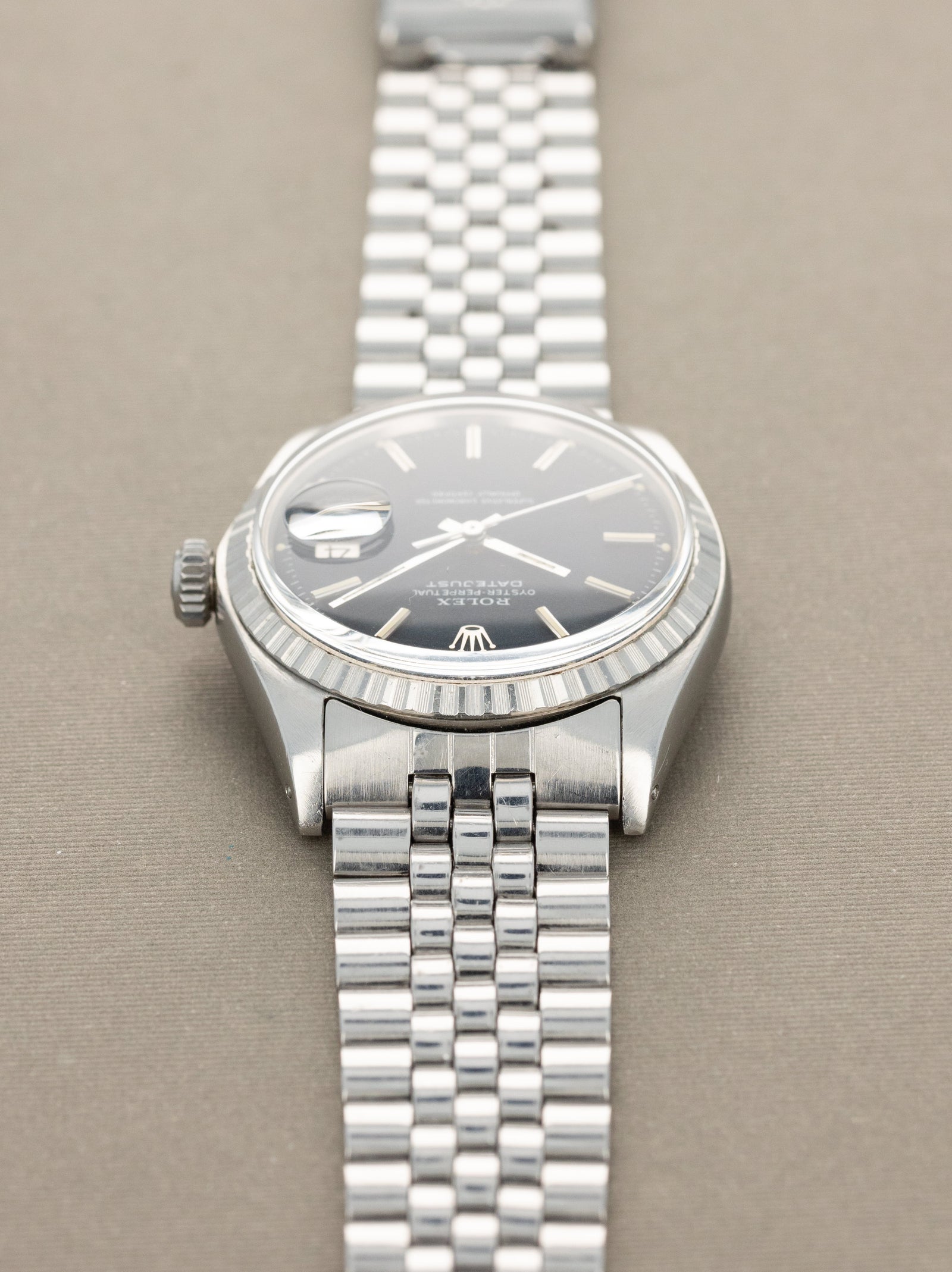 Rolex Datejust Ref. 1603 - Black 'Confetti' Dial Unpolished