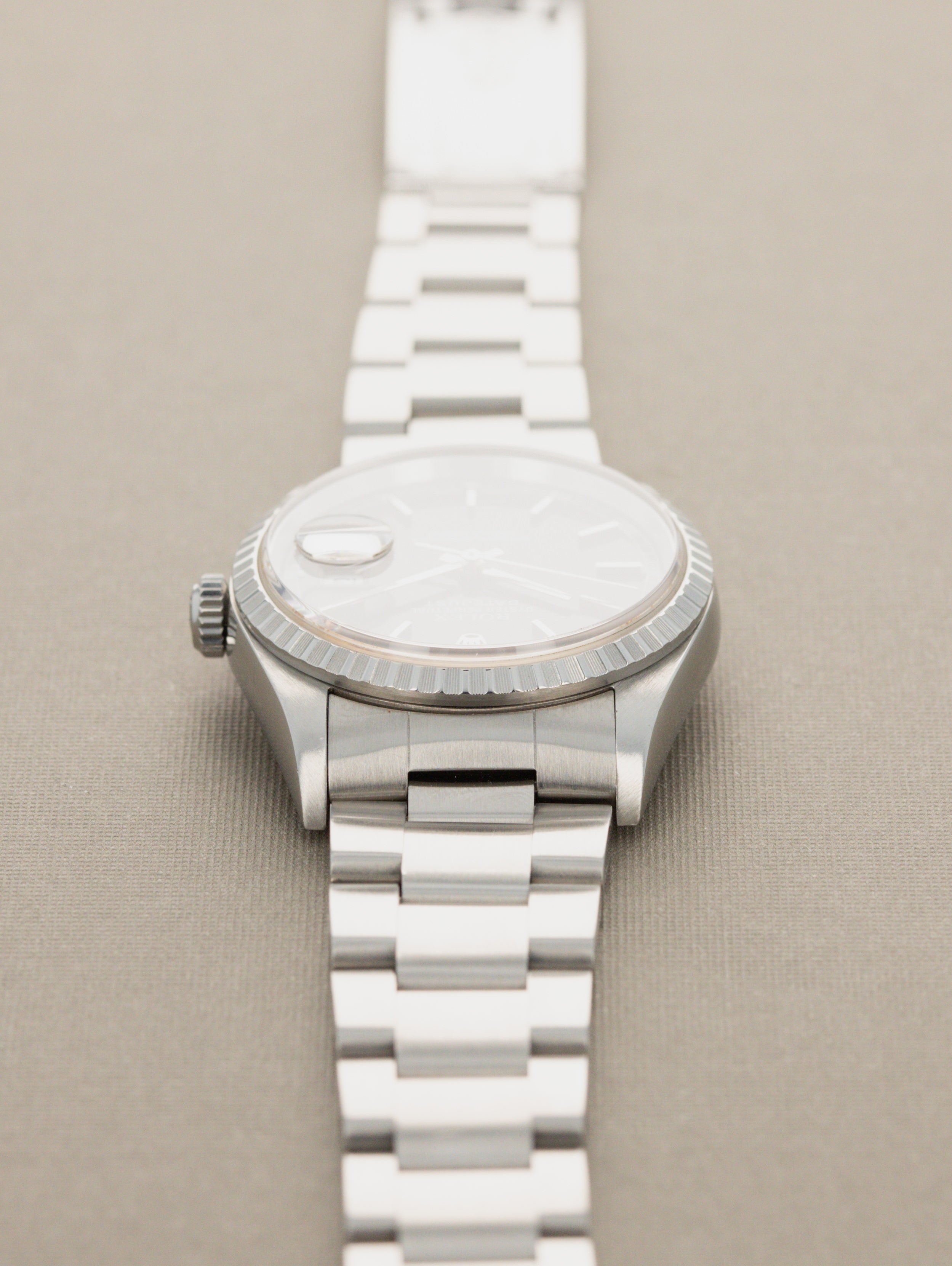 Rolex Datejust Ref. 16220 - Sunburst Black Dial