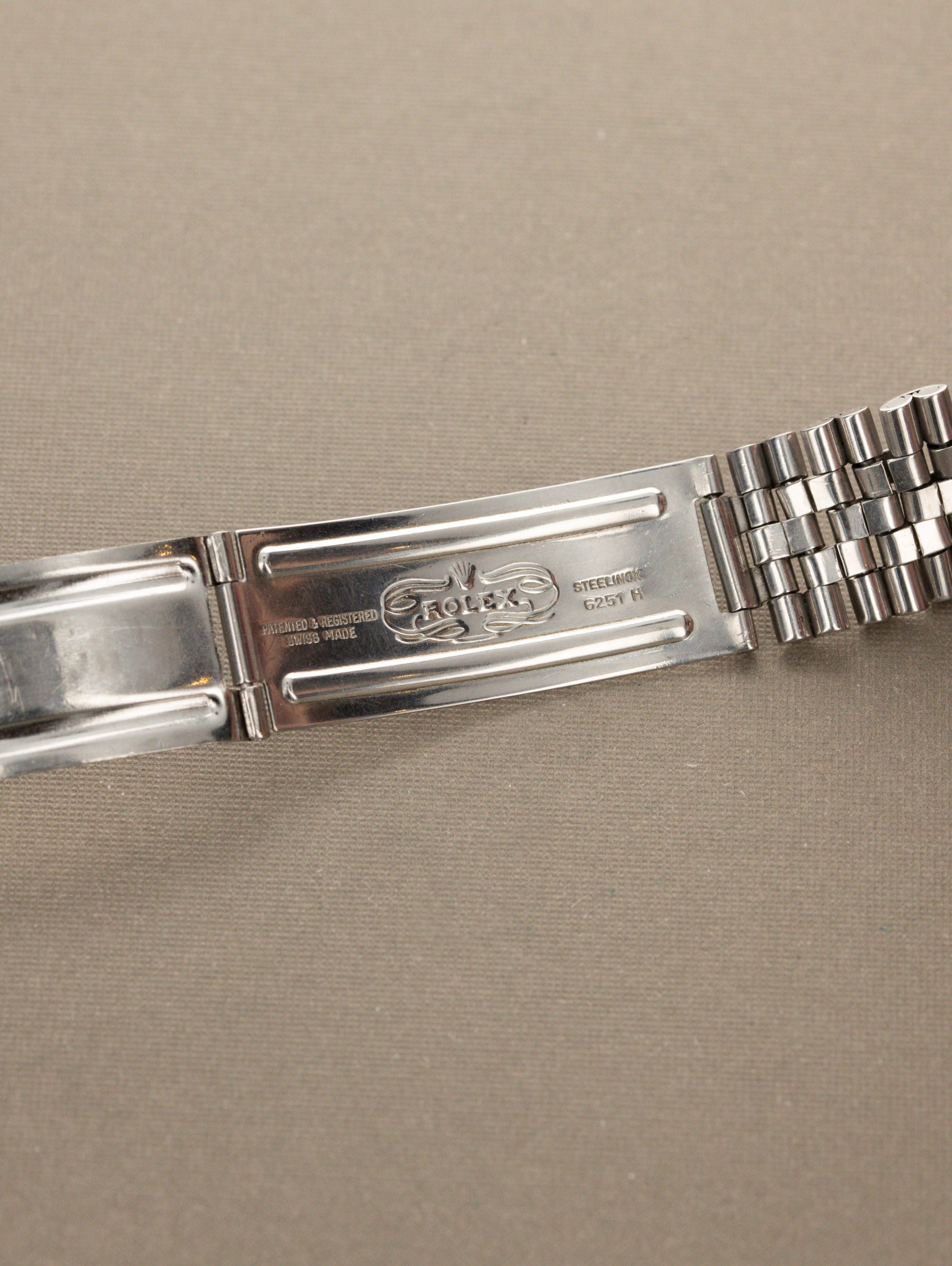 Rolex Datejust Ref. 1600 - Matte Black Dial