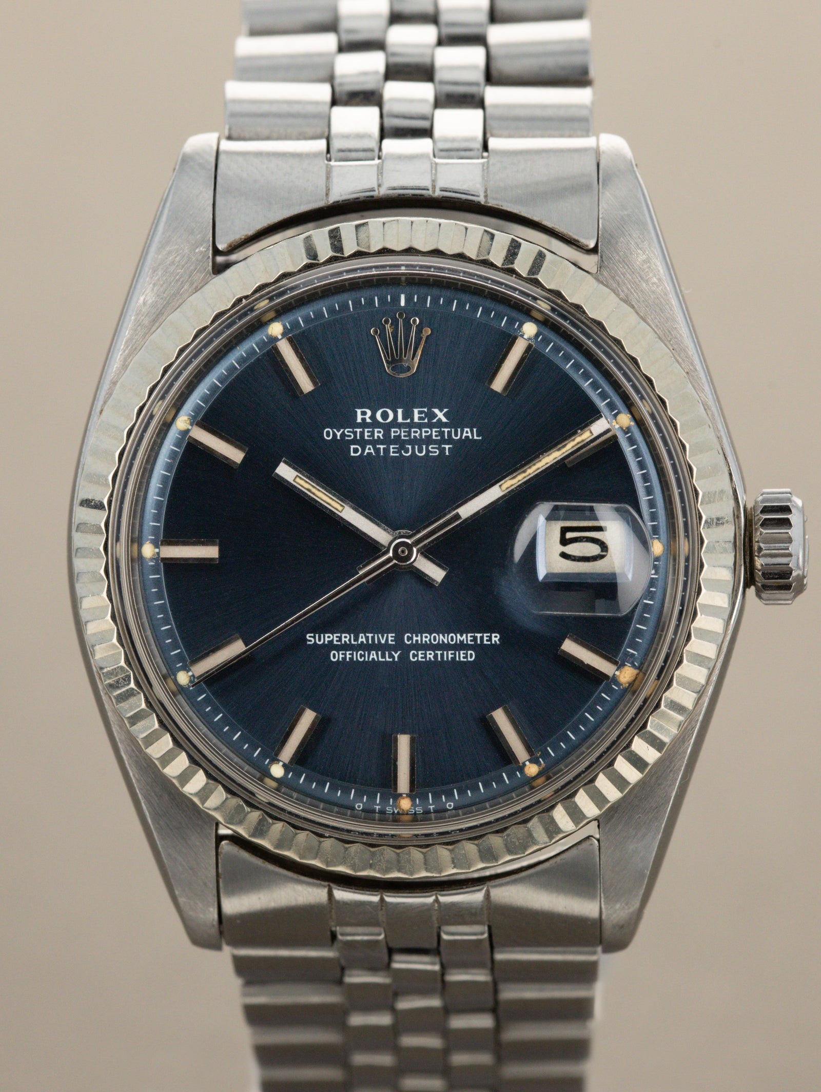 Rolex Datejust Ref. 1601 - 'Wide Boy Sigma' Dial