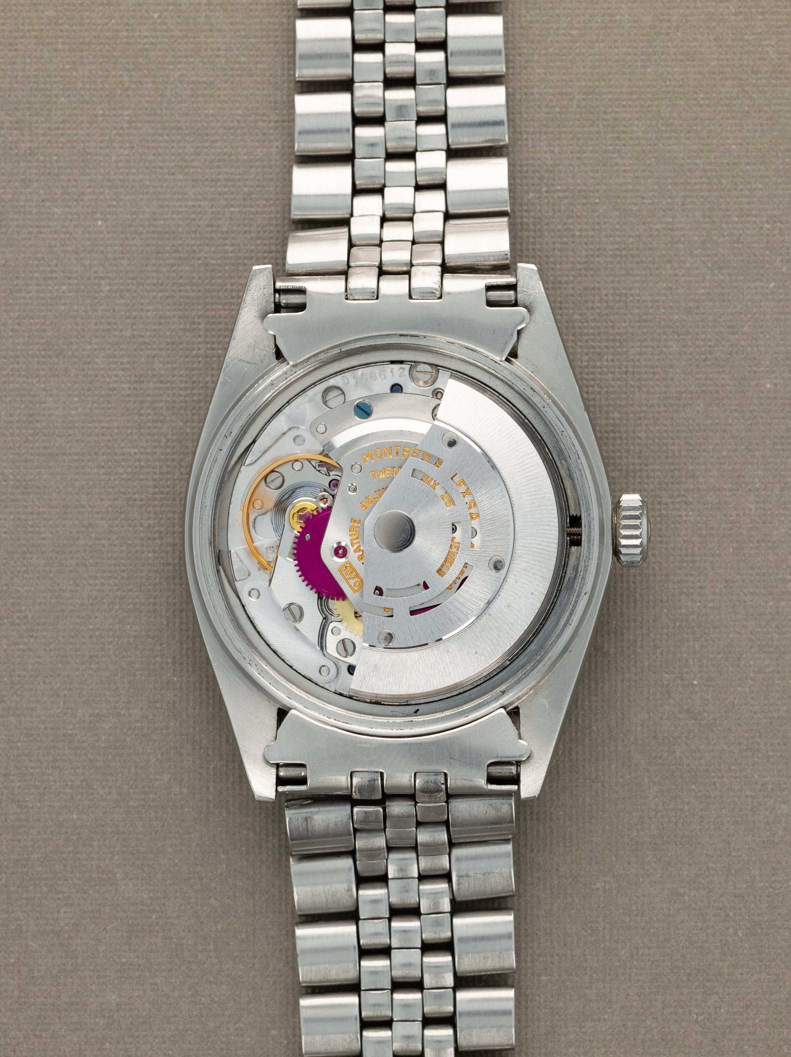 Rolex Datejust Ref. 1603 'John Bull' - Sunburst Blue 'Sigma' Dial Unpolished