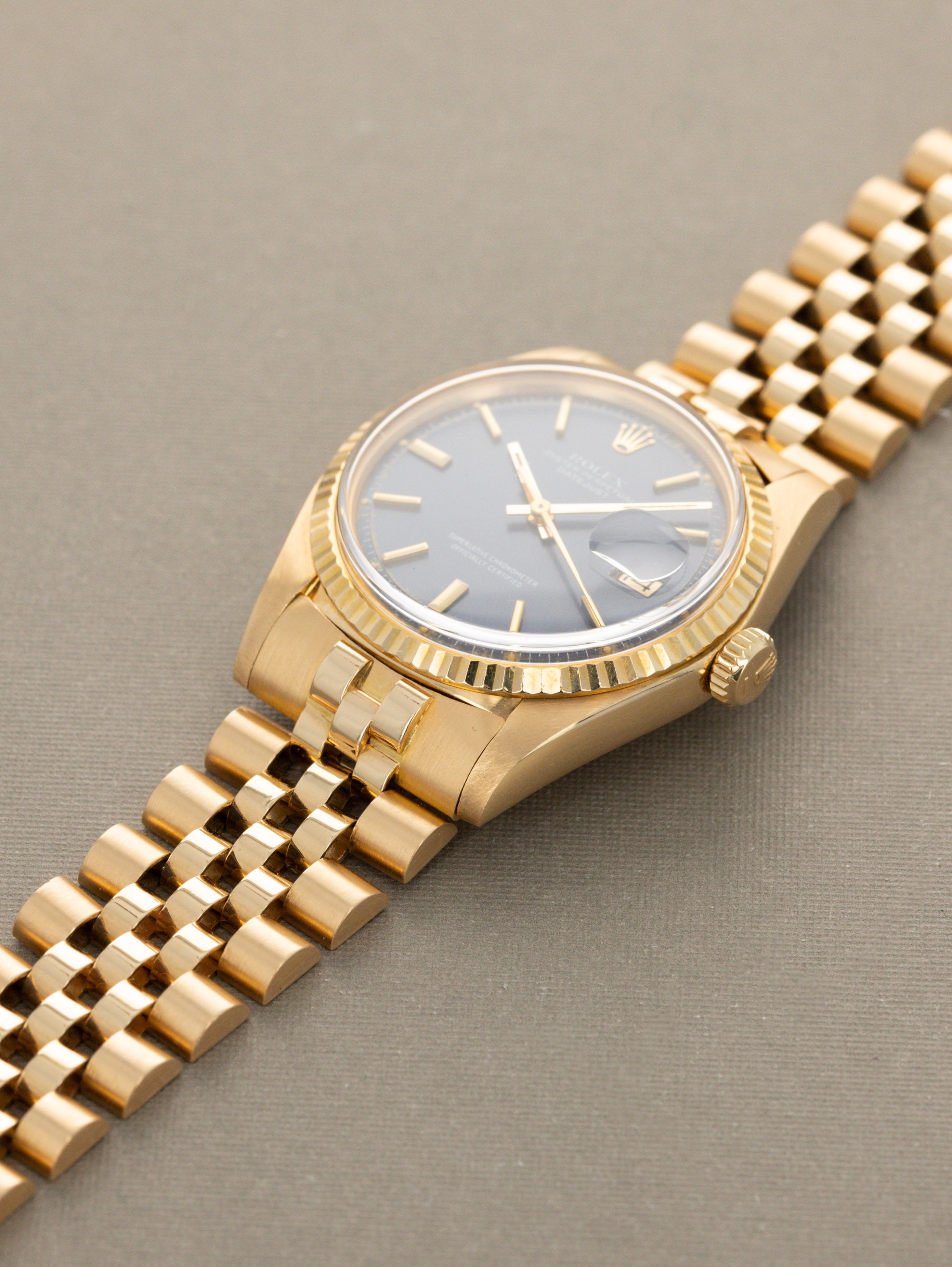 Rolex Datejust Ref. 1601/8 - Satin Blue 'Sigma' Dial