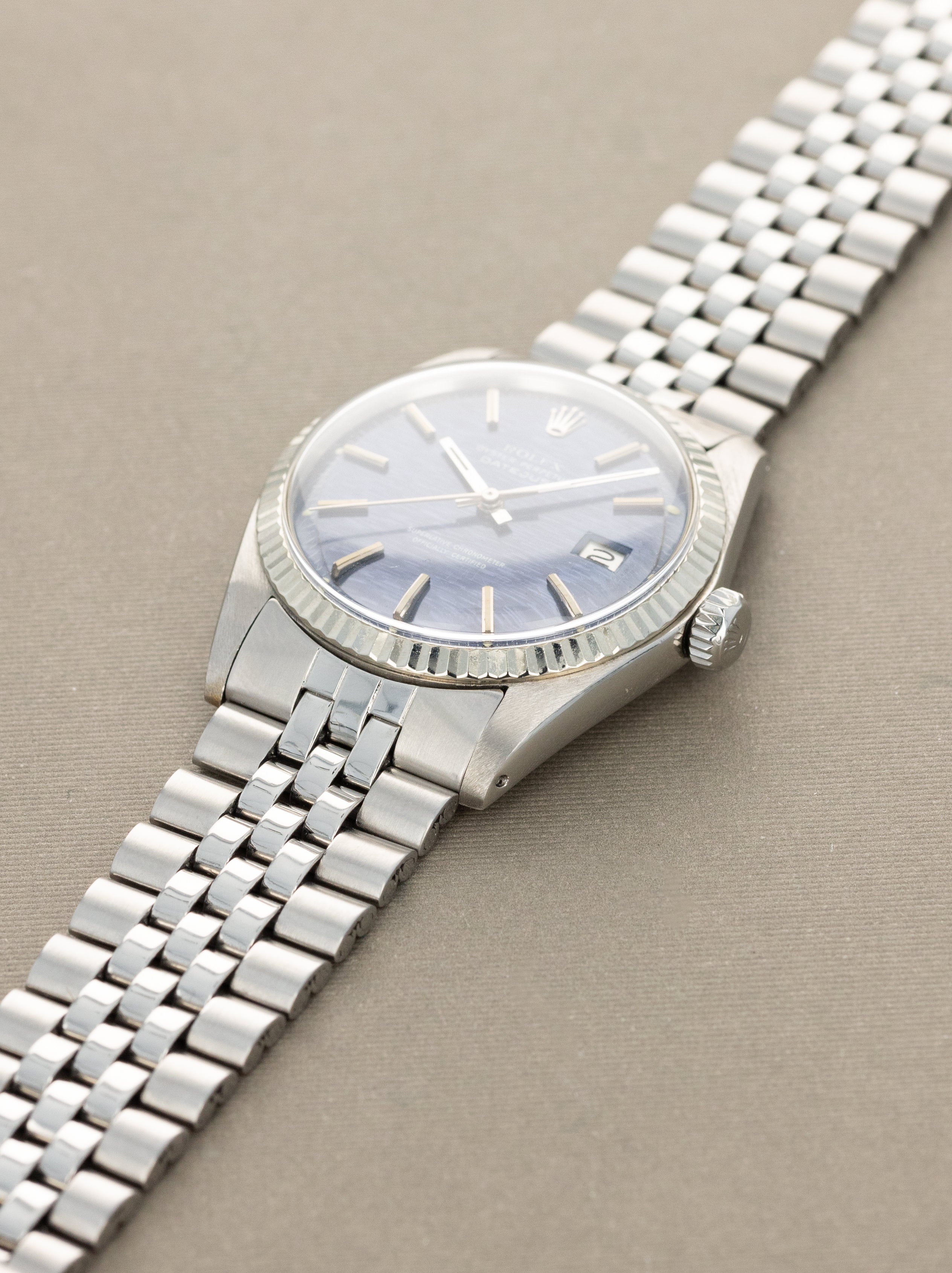 Rolex Datejust Ref. 1601 - Blue 'Mosaic' Dial