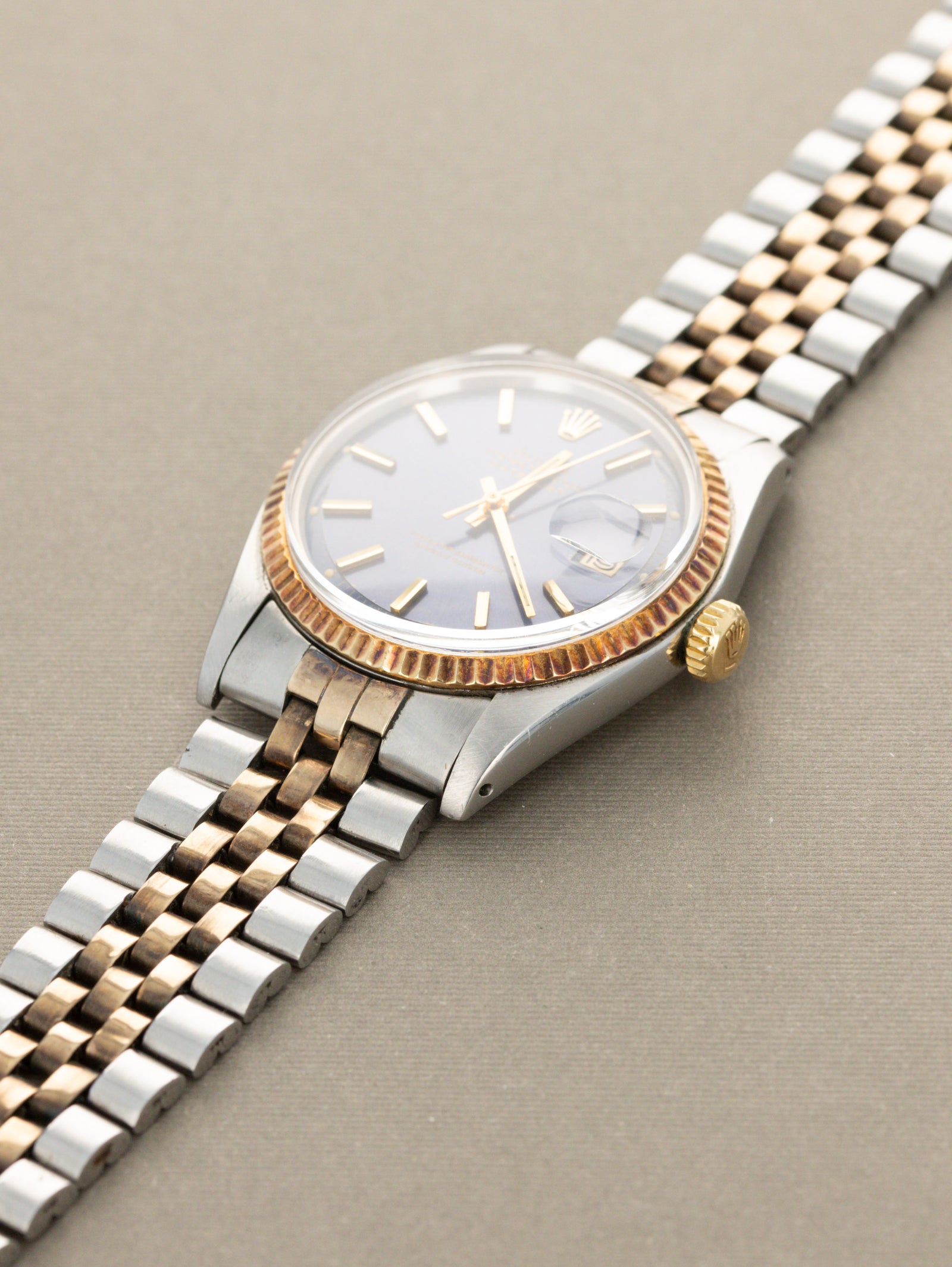 Rolex Datejust Ref. 1601 - Two-Tone Blue Dial