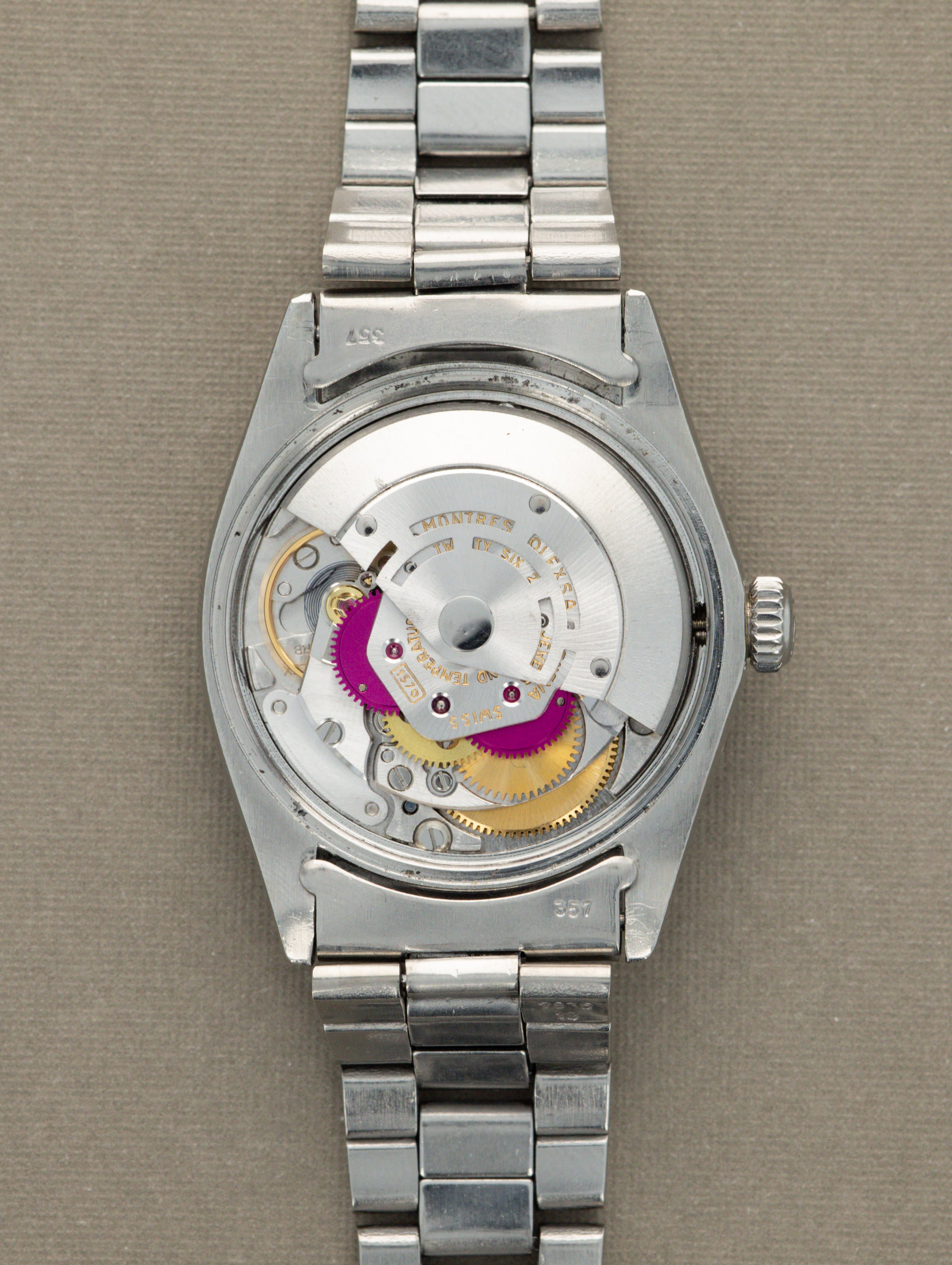 Rolex Oyster Perpetual Date Ref. 1500 - 'Brushed' Blue' Dial
