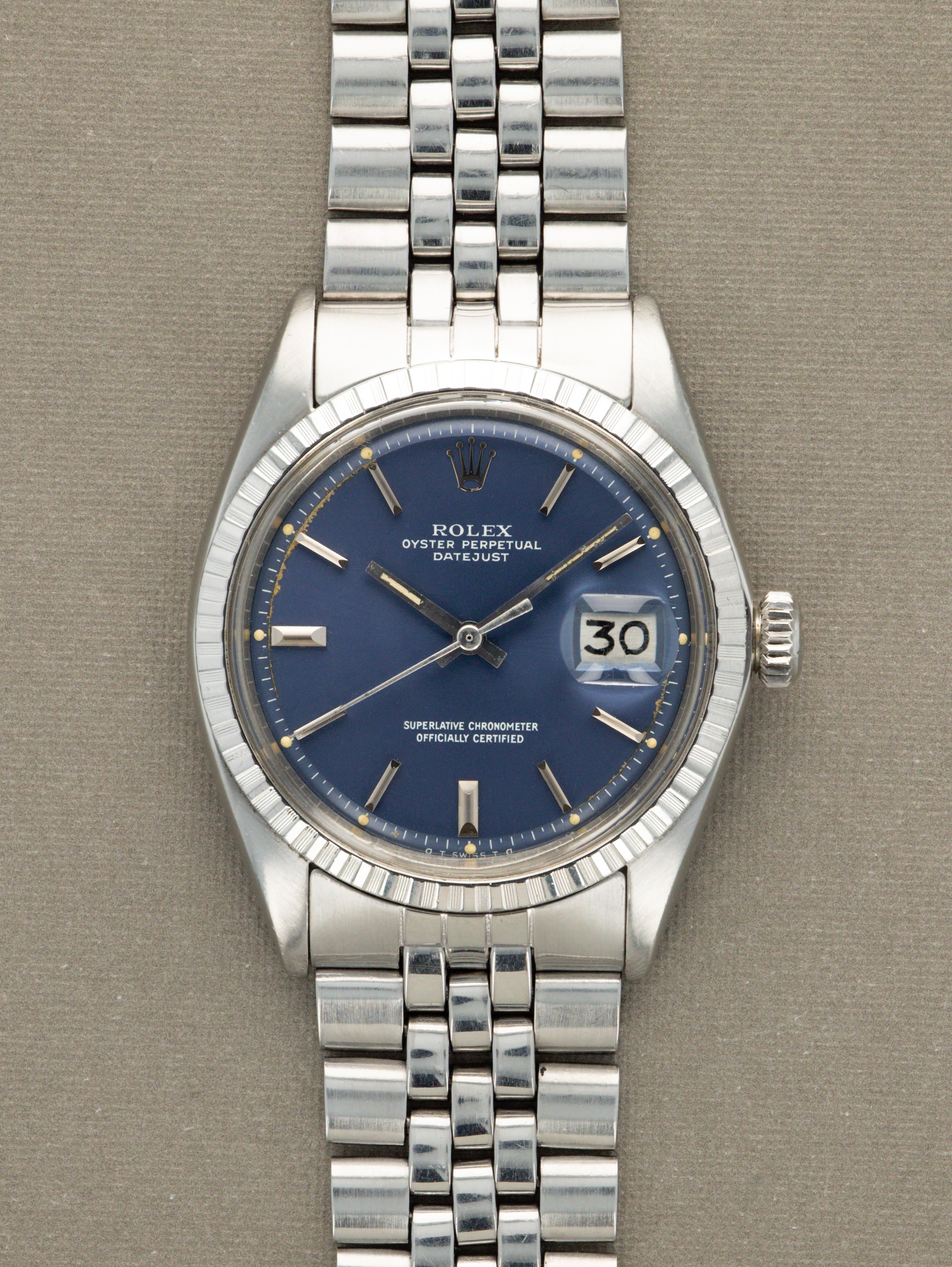 Rolex Datejust Ref. 1603 - Satin Blue 'Sigma' Dial