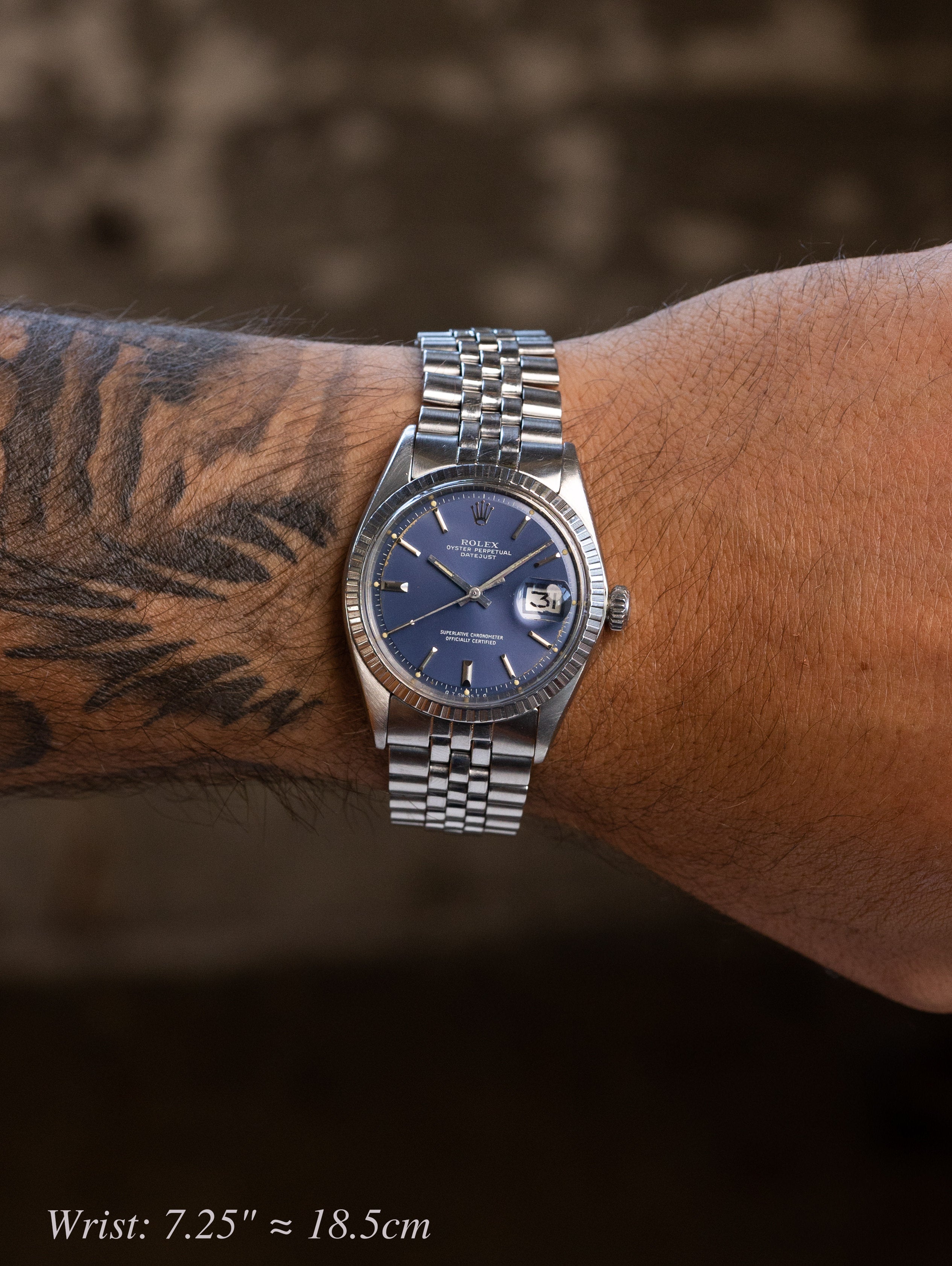 Rolex Datejust Ref. 1603 - Satin Blue 'Sigma' Dial
