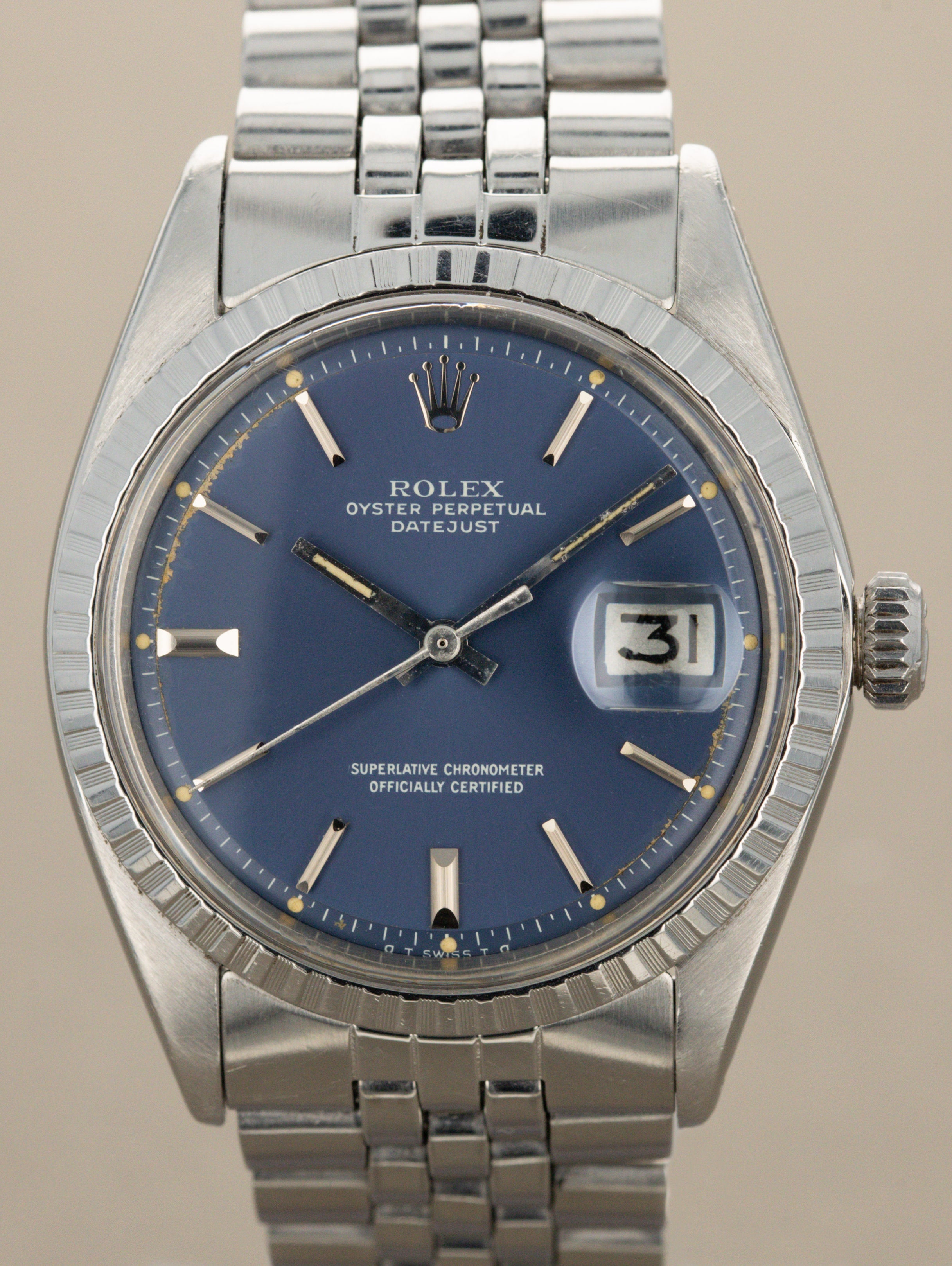 Rolex Datejust Ref. 1603 - Satin Blue 'Sigma' Dial