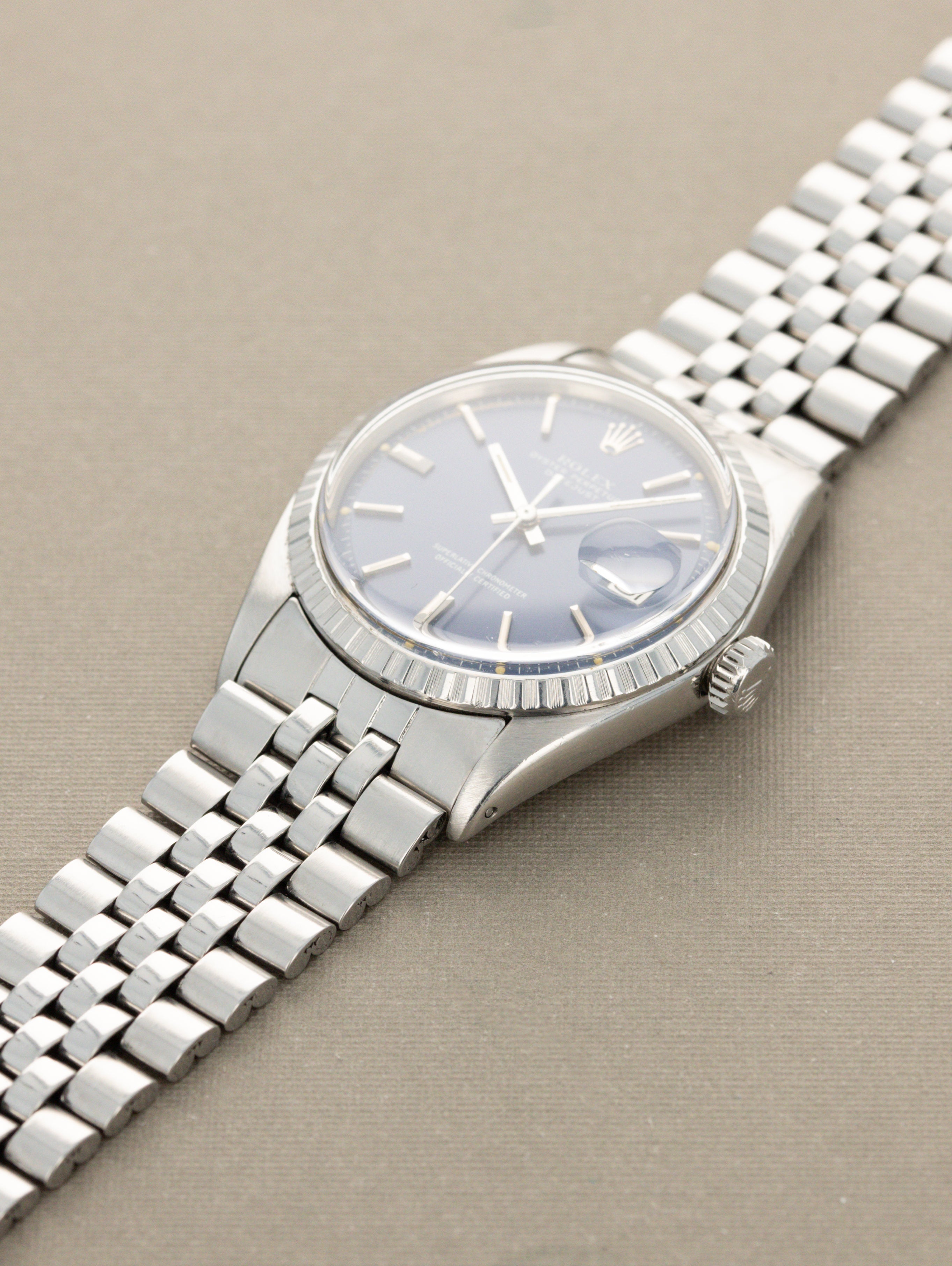 Rolex Datejust Ref. 1603 - Satin Blue 'Sigma' Dial