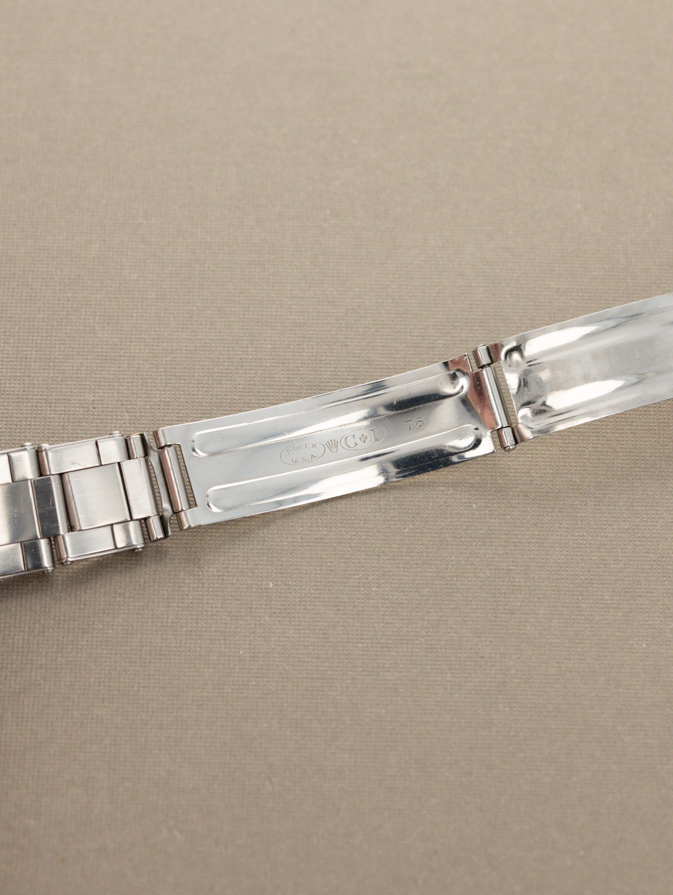 Rolex Oyster Perpetual Date Ref. 1500 - Sunburst Blue 'Long Index' Dial Unpolished