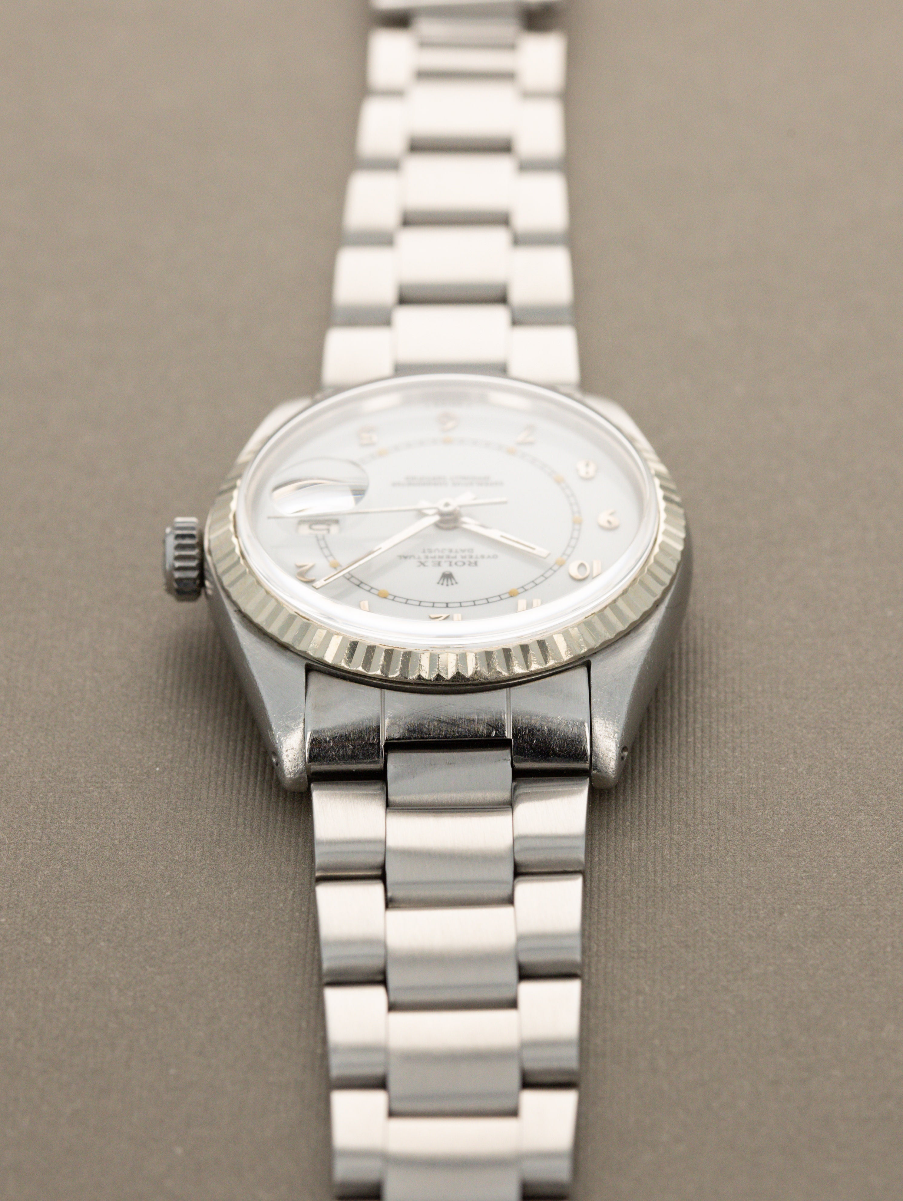 Rolex Datejust Ref. 16014 - White 'Boiler Gauge' Dial