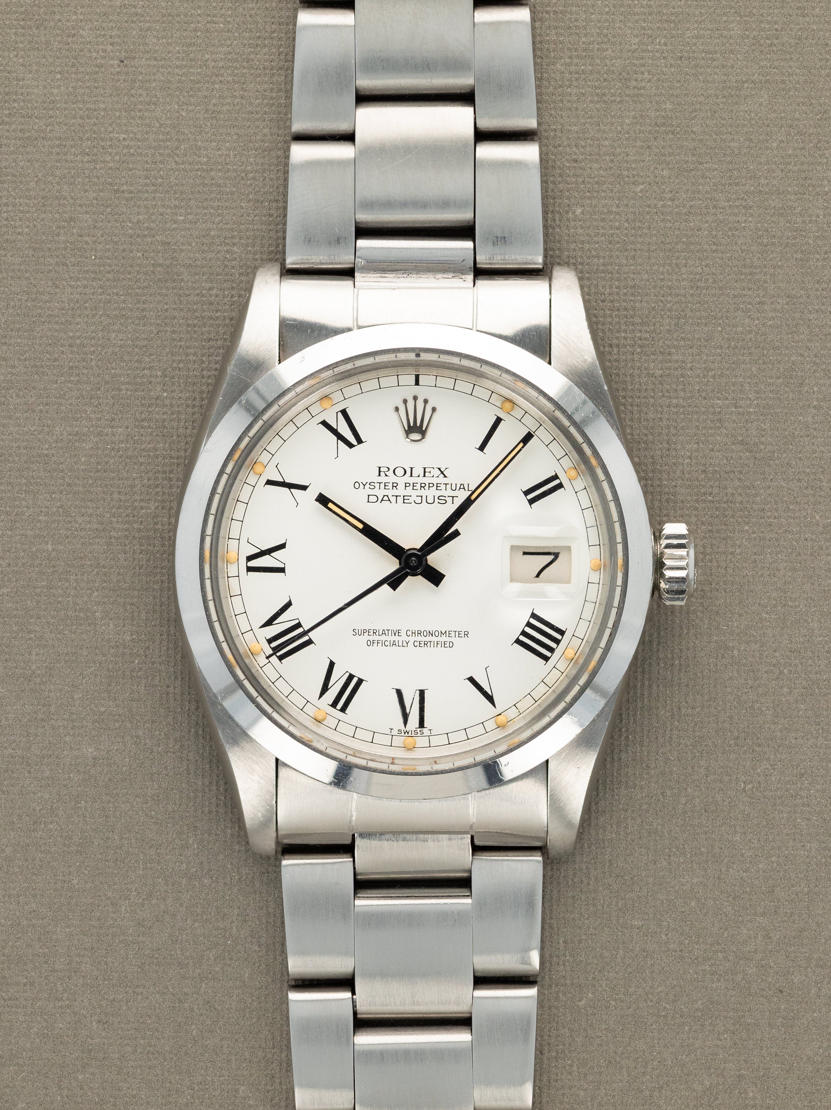 Rolex Datejust Ref. 16000 - 'Buckley' Dial Unpolished