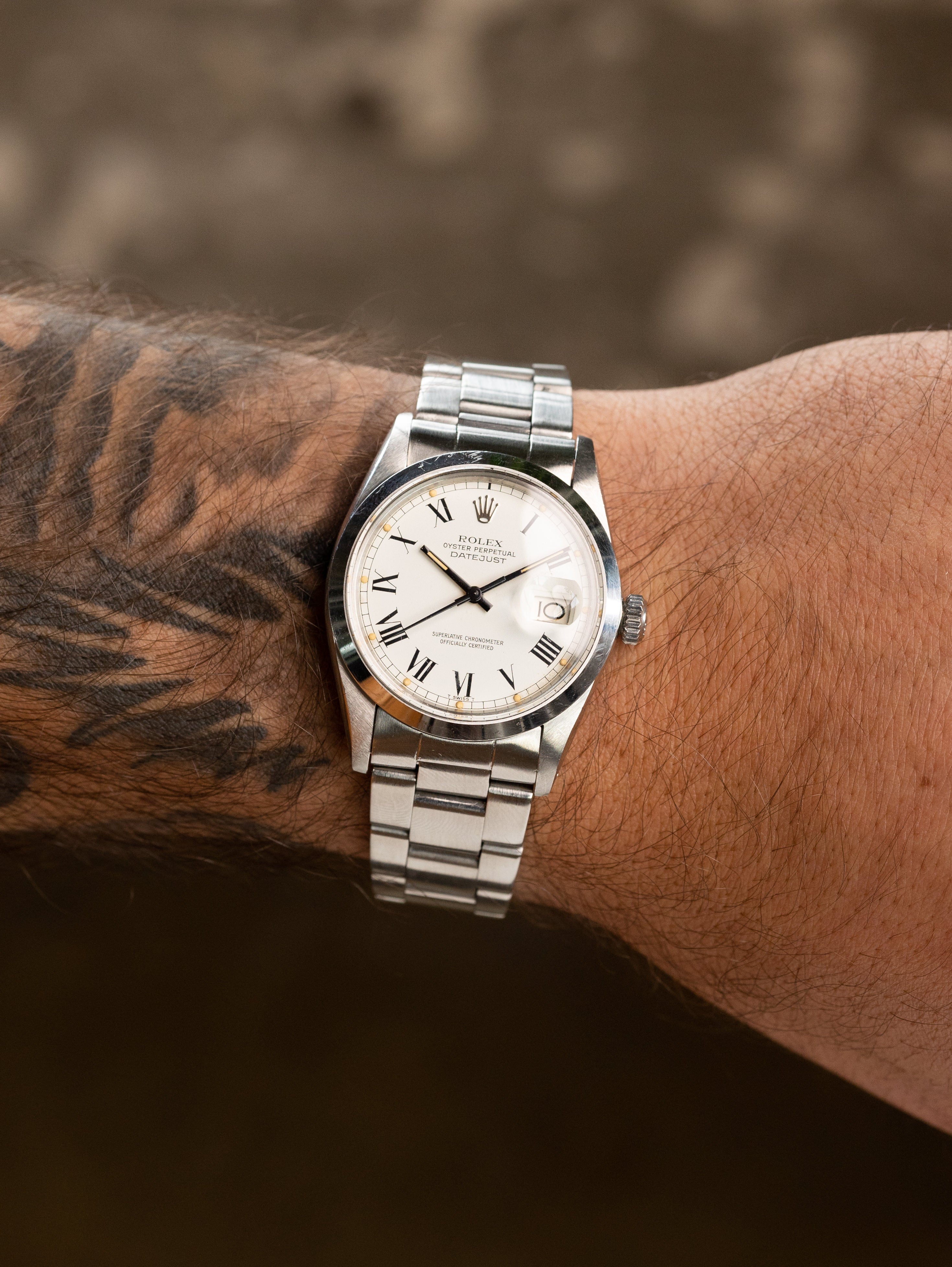 Rolex Datejust Ref. 16000 - 'Buckley' Dial Unpolished