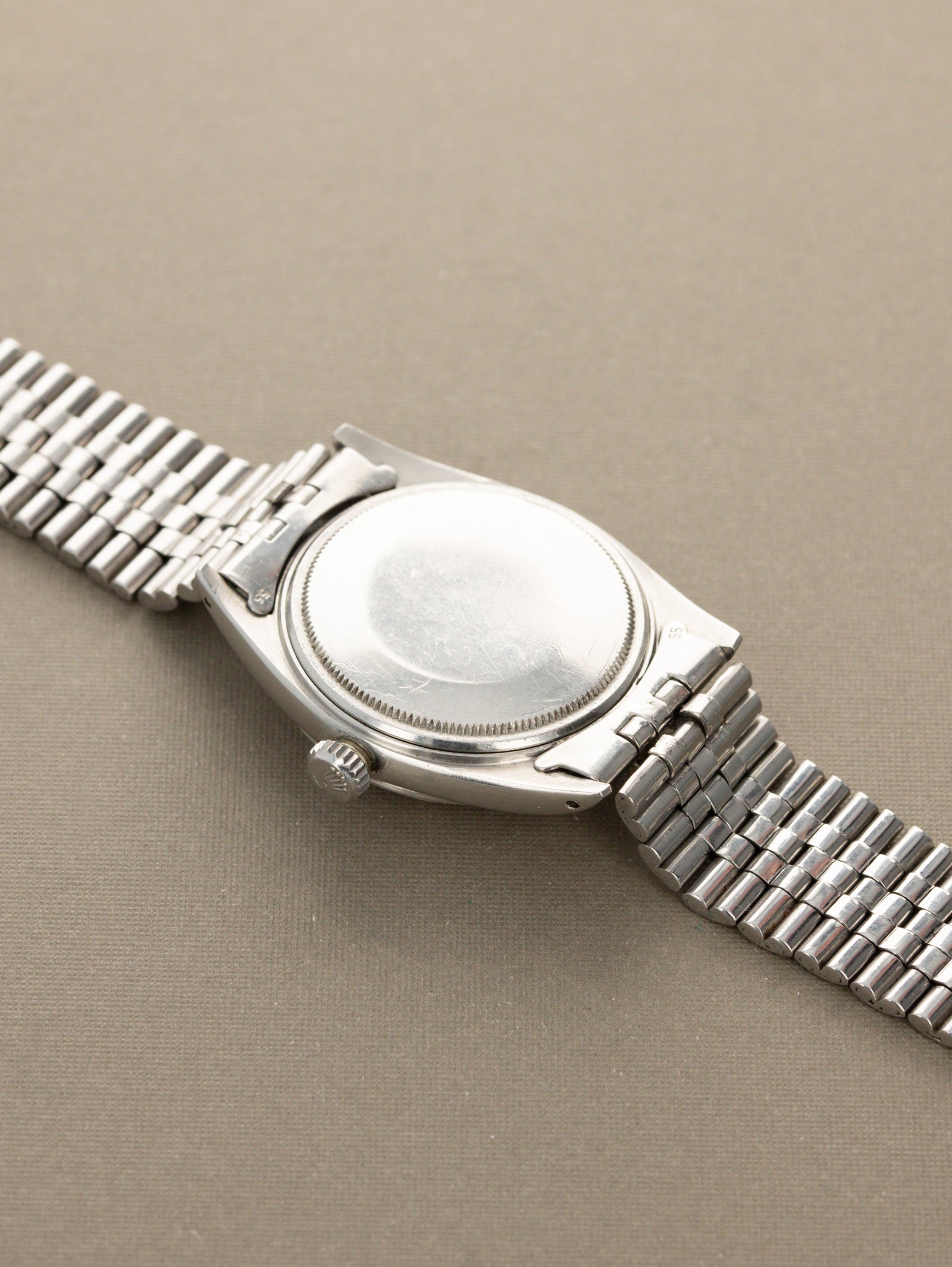 Rolex Datejust Ref. 1603 'Bamboo' - Sunburst Silver Patina Dial