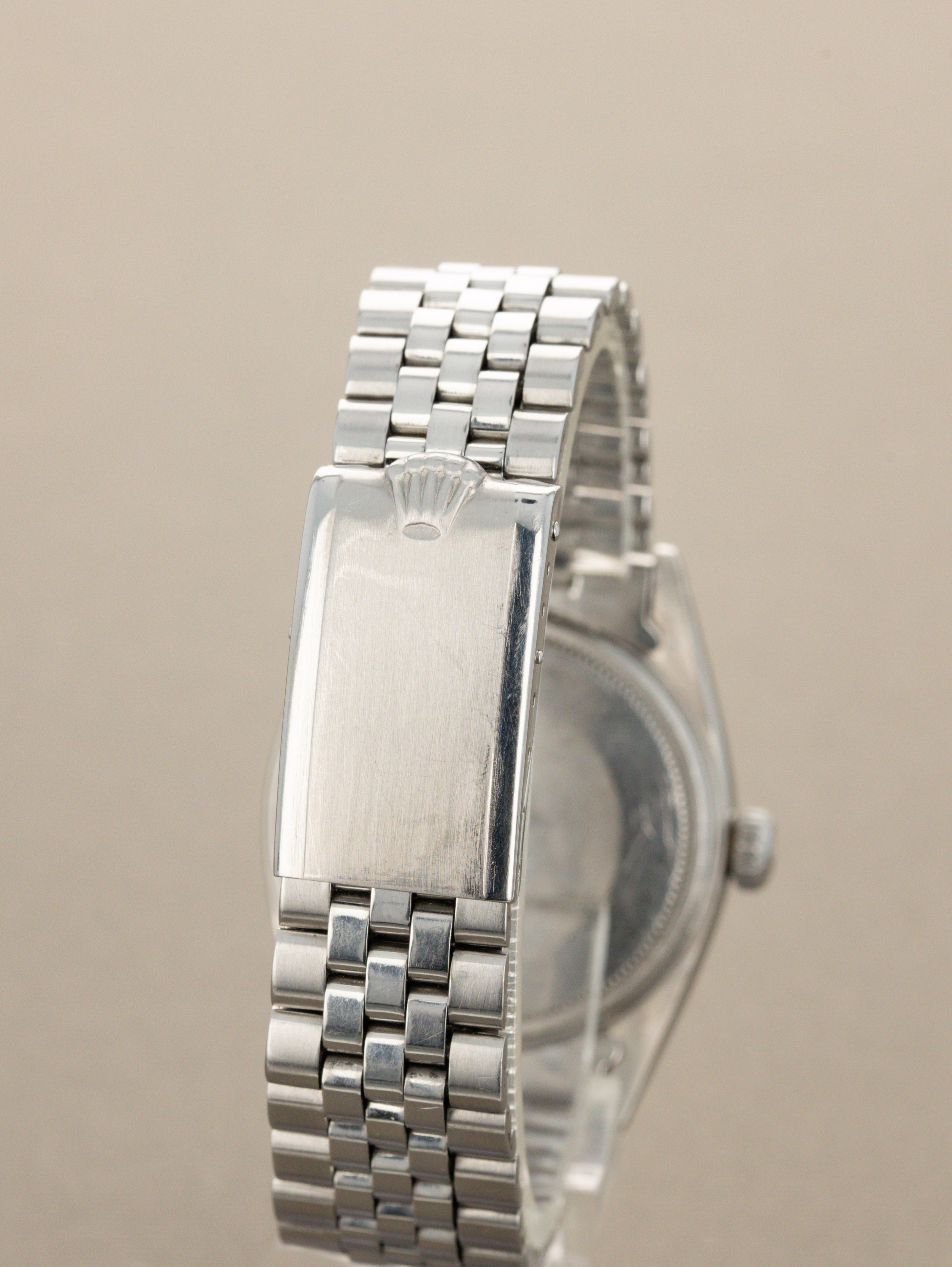 Rolex Datejust Ref. 1603 'Bamboo' - Sunburst Silver Patina Dial