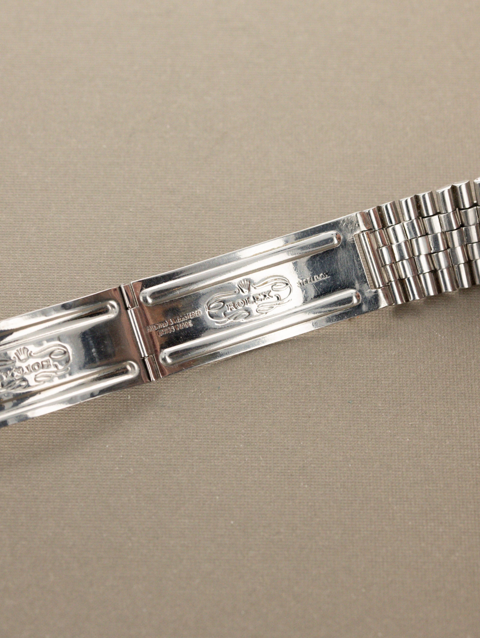 Rolex Datejust Ref. 1603 'Bamboo' - Sunburst Silver Patina Dial