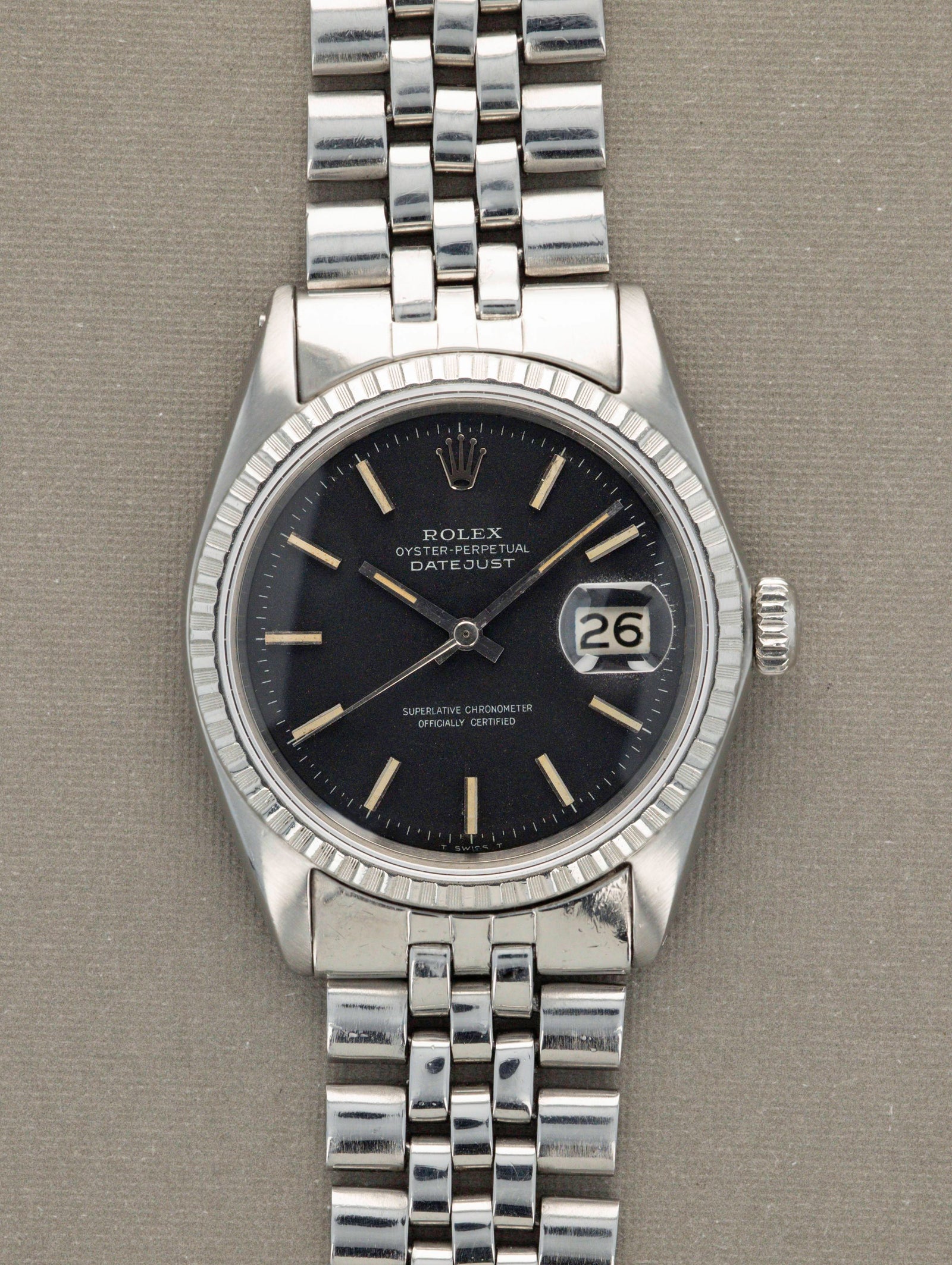 Rolex Datejust Ref. 1603 - Confetti Dial with papers