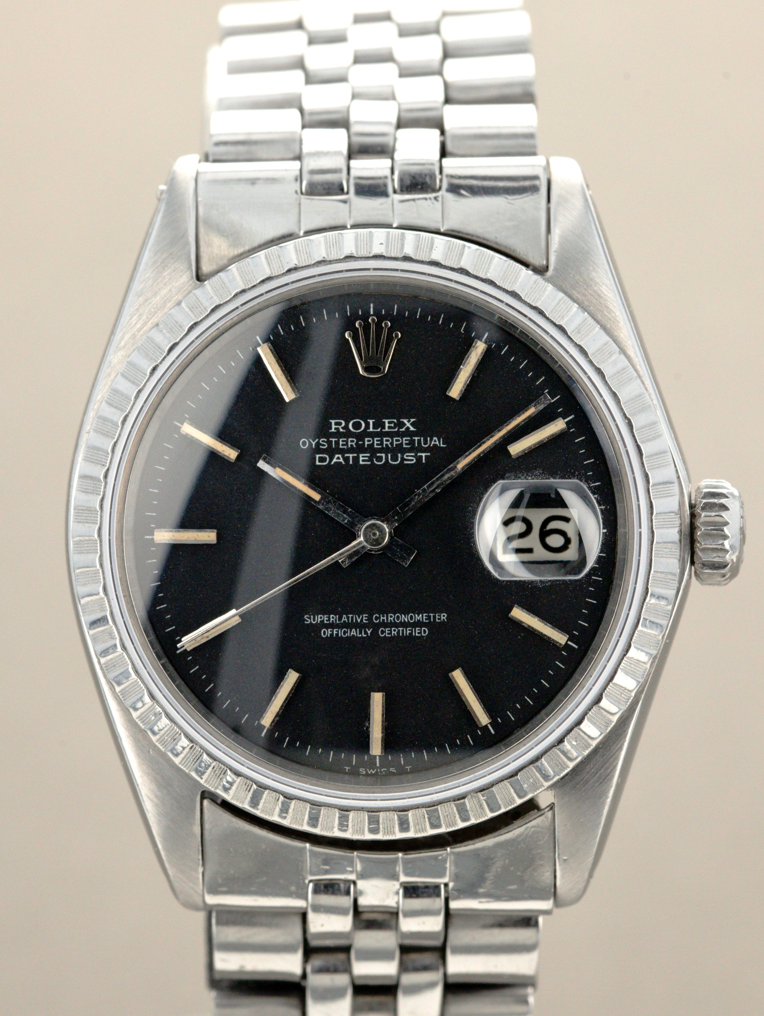 Rolex Datejust Ref. 1603 Confetti Dial with papers